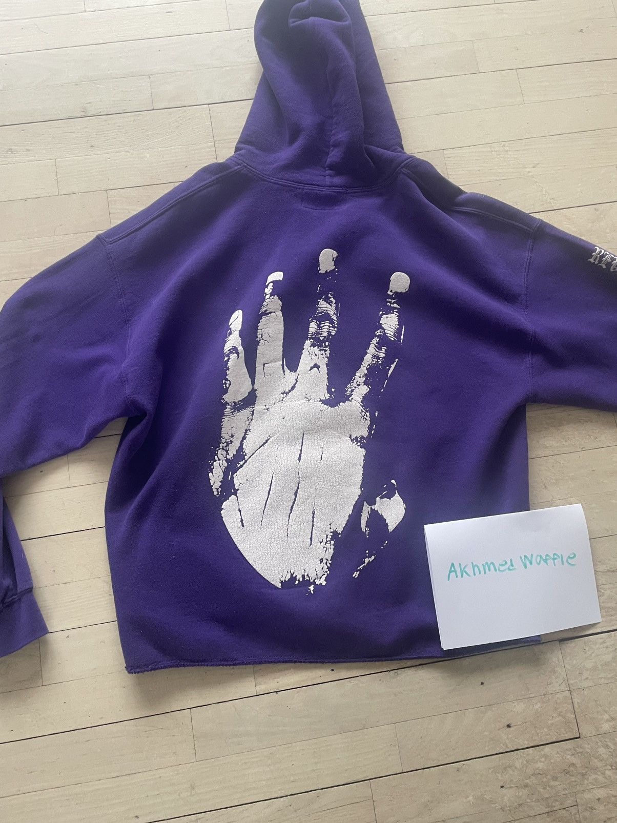 Revenge Revenge Purple Kill Hand Hoodie Size US L / EU 52-54 / 3 - 6 Thumbnail