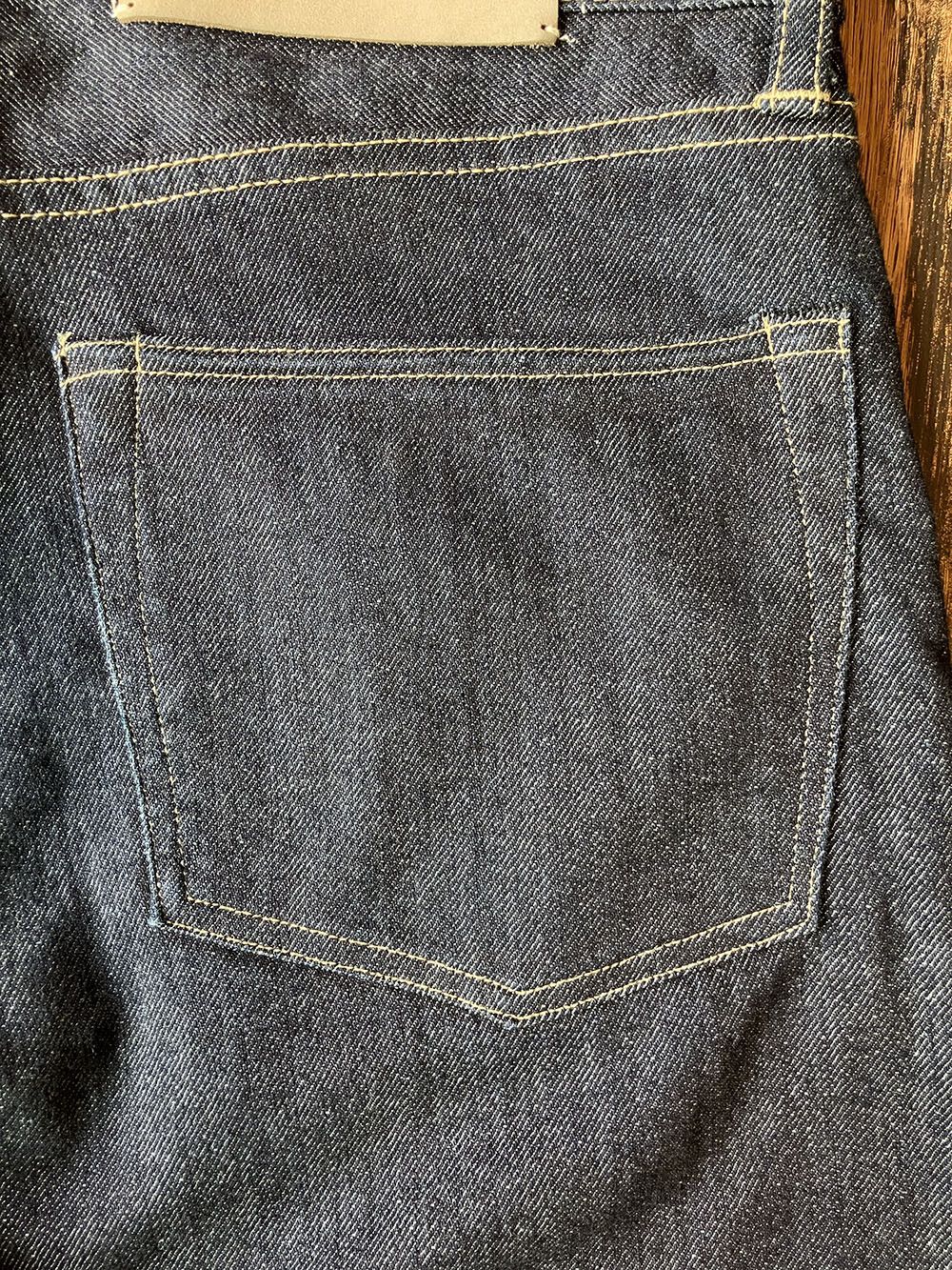 KURO KURO DENIM “Helvetica” W31xL32 One Wash Japanese Selvedge Size US 31 - 12 Thumbnail