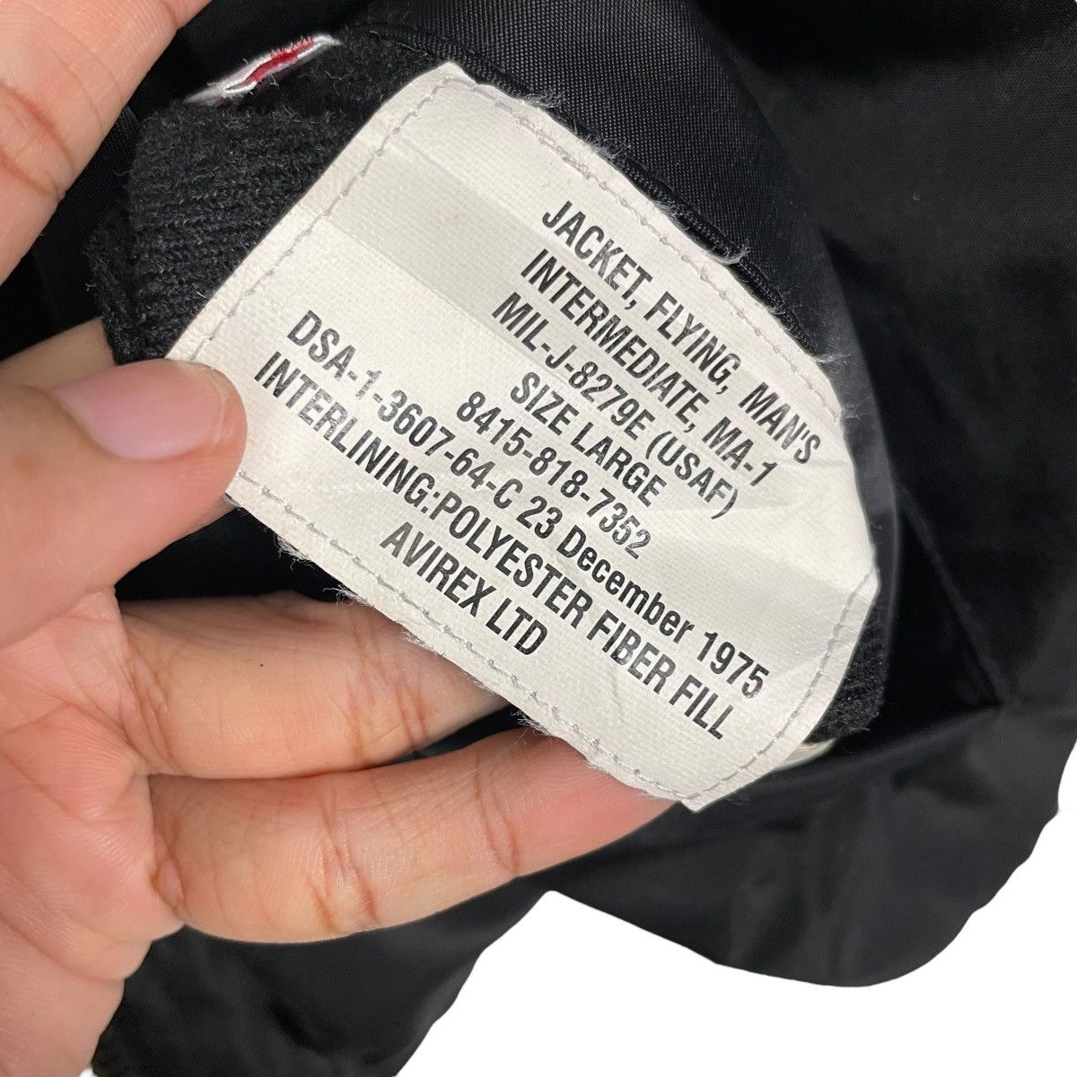 Avirex Avirex USAF MA-1 Bomber Size US L / EU 52-54 / 3 - 18 Thumbnail