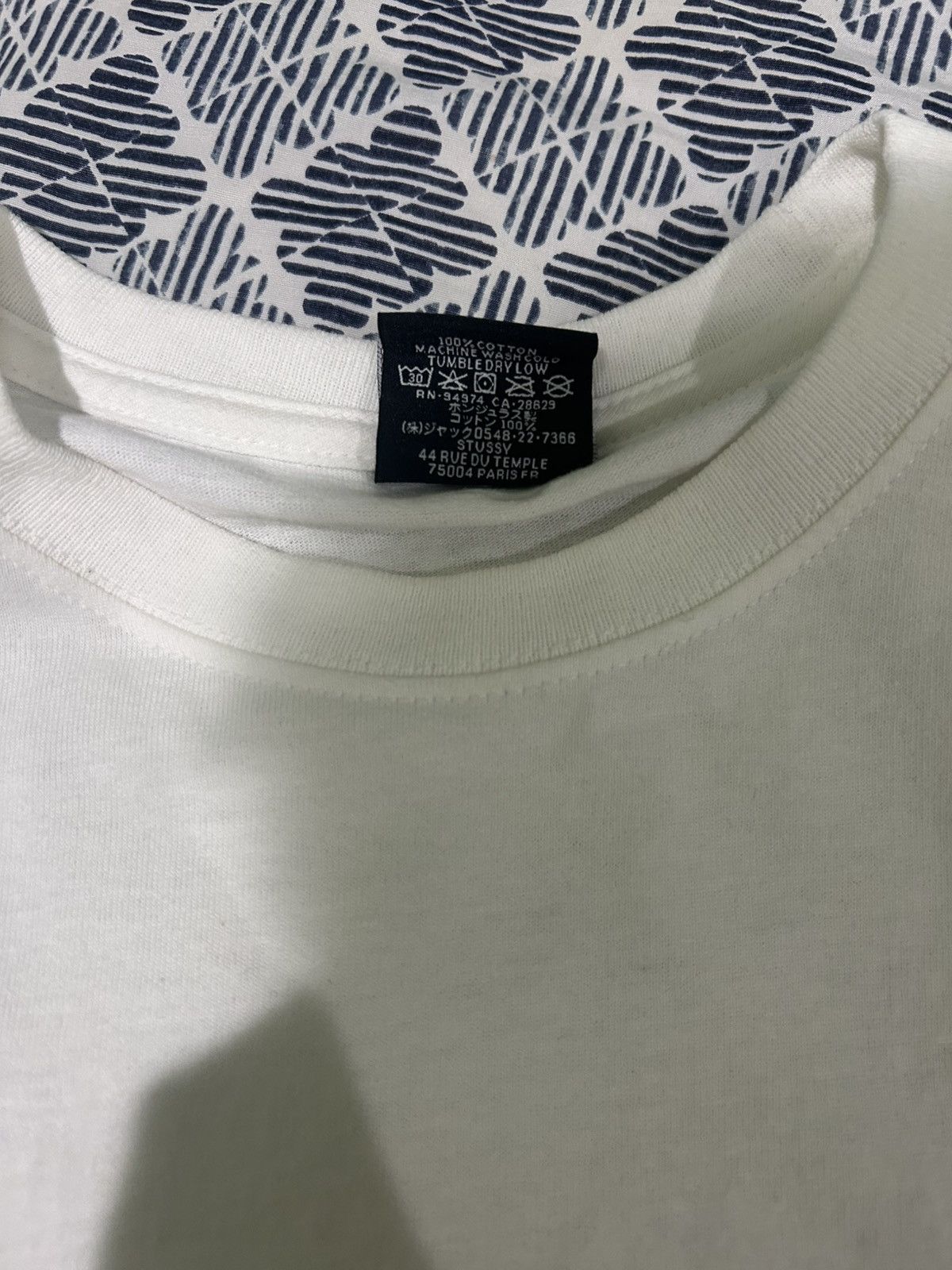 Stussy Rare flipped stussy tee Size US M / EU 48-50 / 2 - 4 Thumbnail