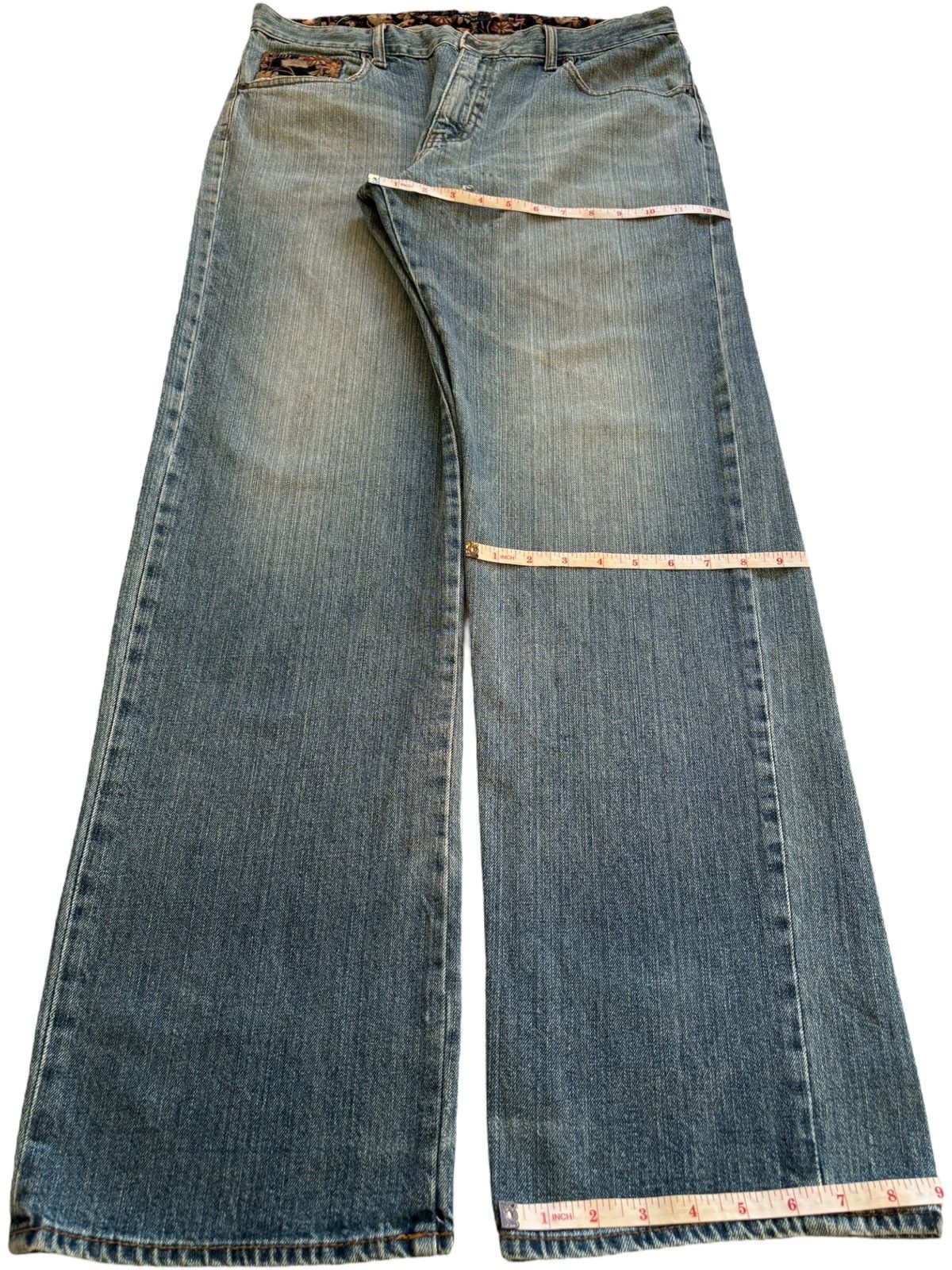 Japanese Brand Vintage Japanese Brand Sugoi Embroidery Mud Wash Baggy Jeans Size US 34 / EU 50 - 13 Thumbnail