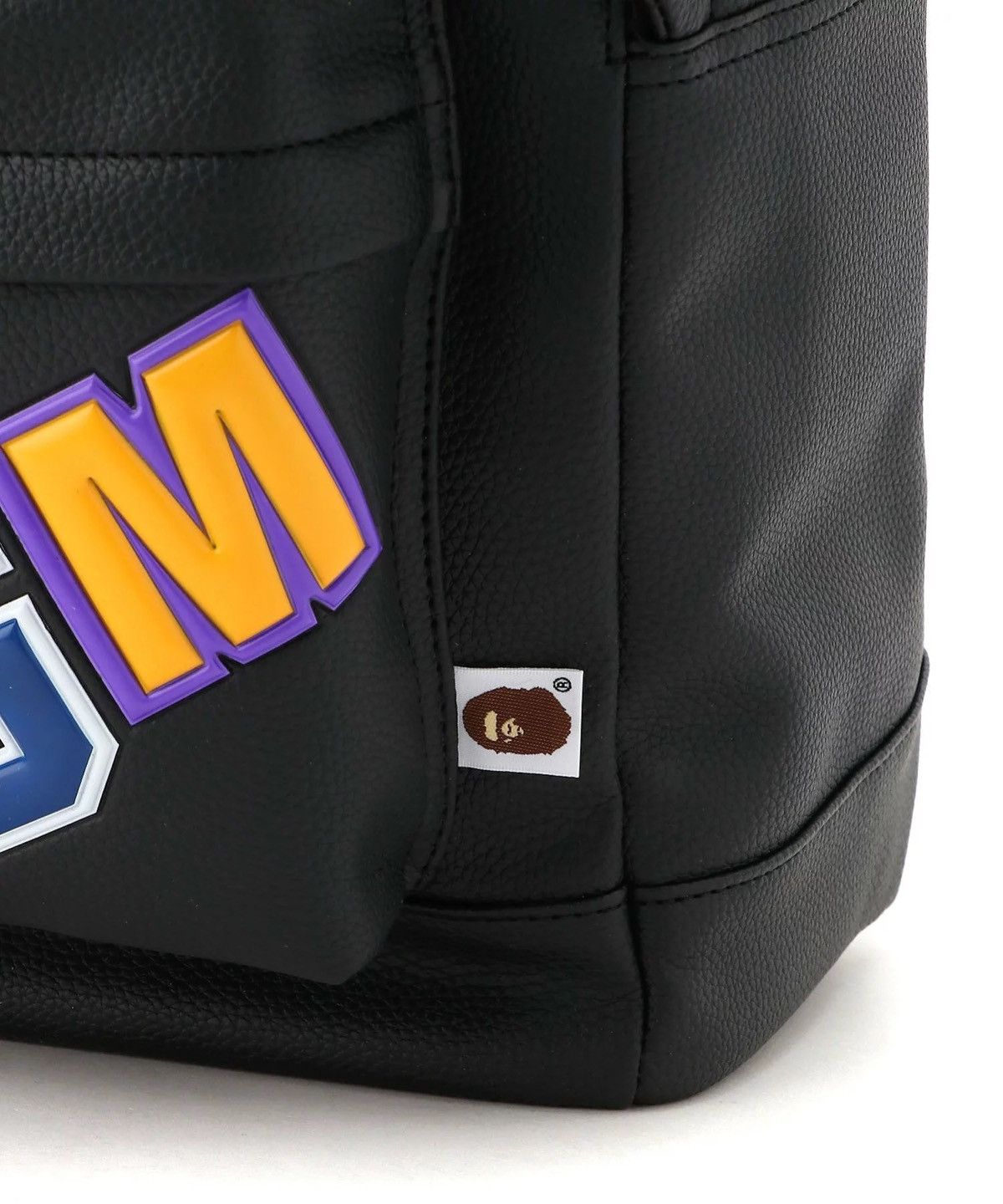 Bape Bape SHARK LEATHER DAY PACK Size ONE SIZE - 6 Thumbnail