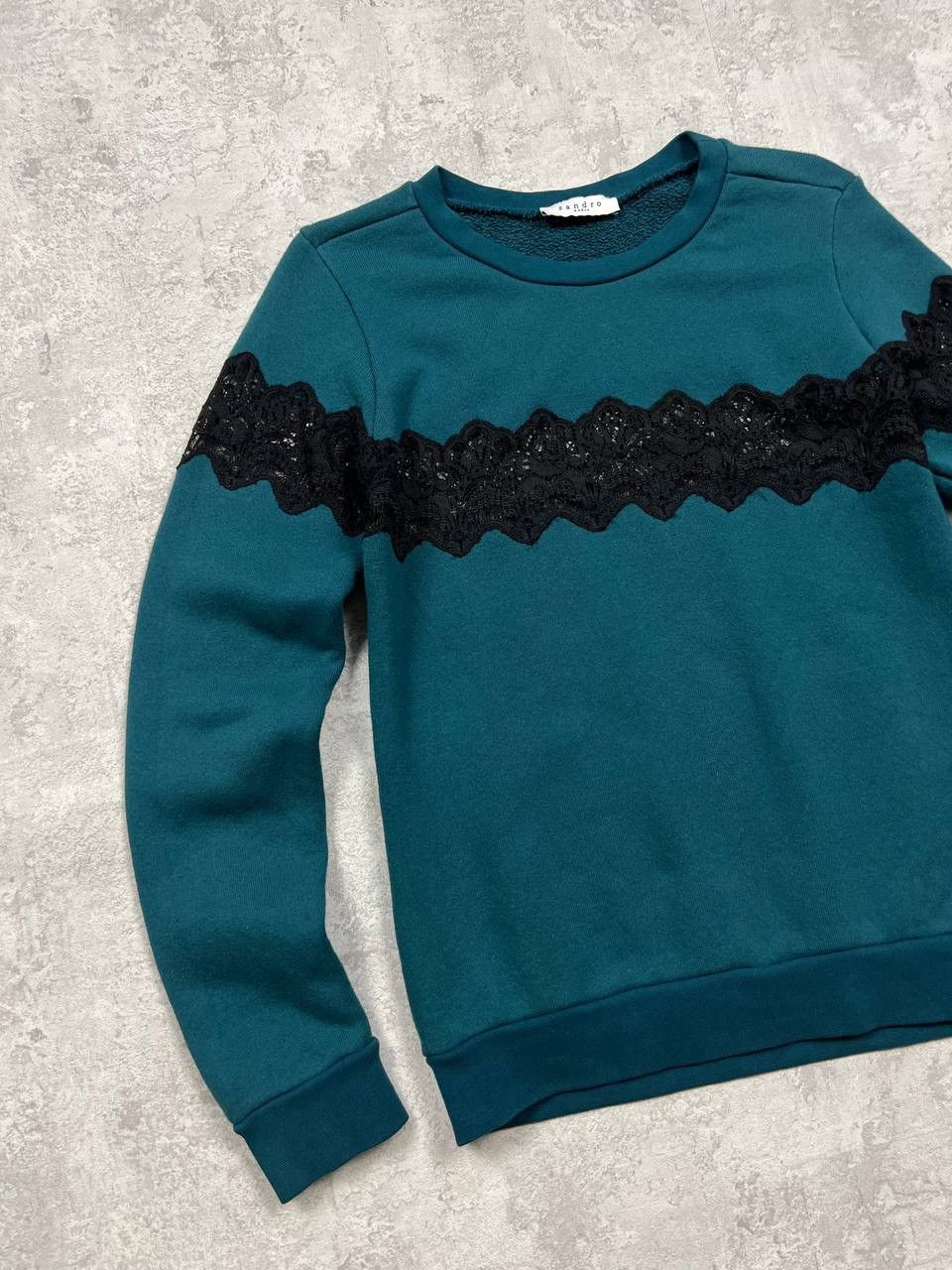 Sandro Sandro Blue Sweatshirt Size M / US 6-8 / IT 42-44 - 2 Thumbnail