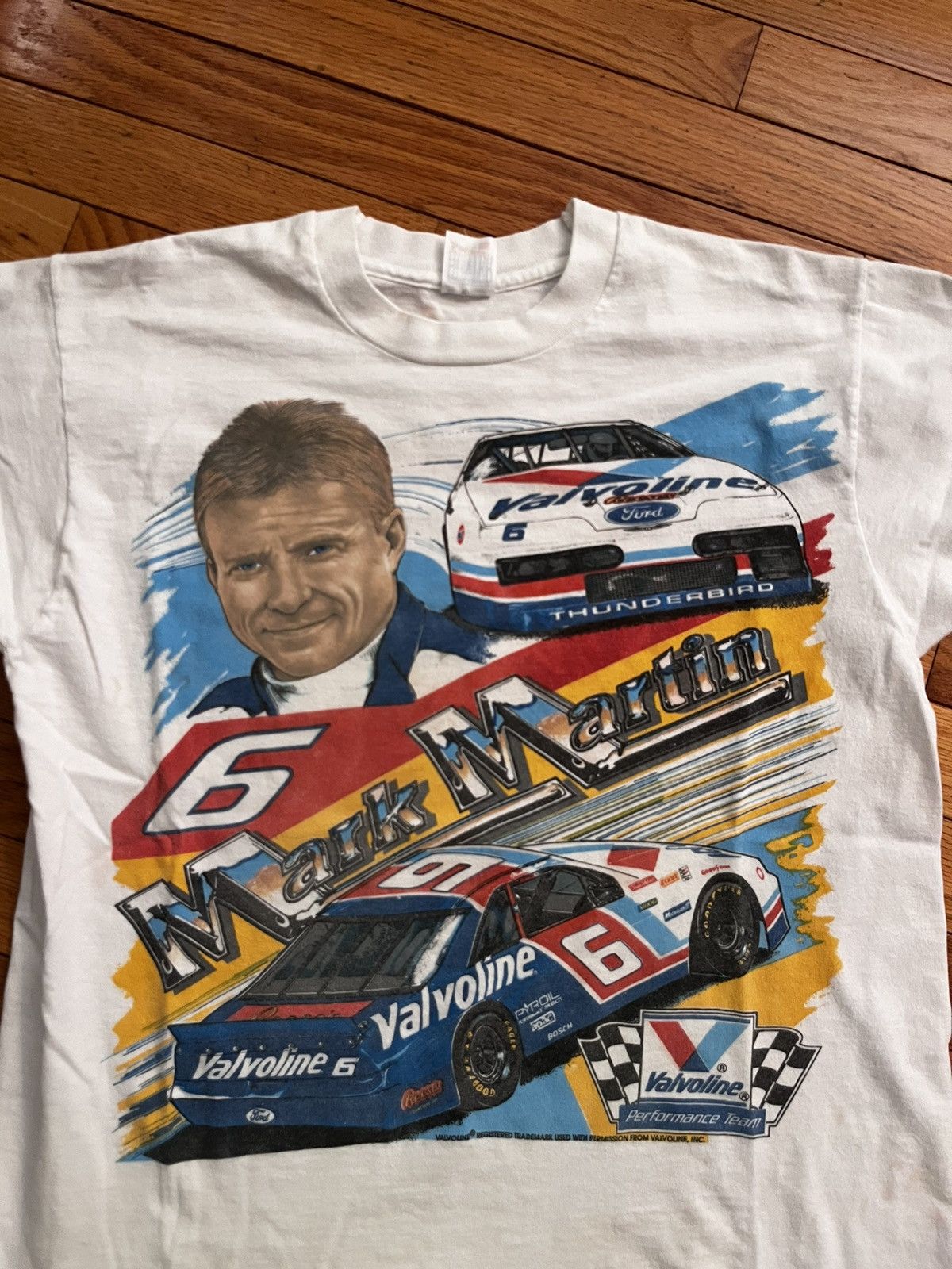 NASCAR × Vintage VTG Mark Martin NASCAR Tee Size US M / EU 48-50 / 2 - 1 Thumbnail