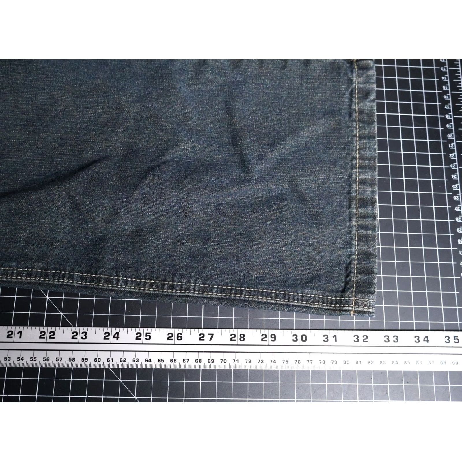 Enyce VINTAGE enyce Jeans Mens 42 x 32 Blue Denim Zip Pocket Baggy Fit VTG Y2K Jeans Mens 42 Blue Denim Zip Pocket Baggy Fit 90s Hip Hop Retro Mens Jeans Size US 42 / EU 58 - 6 Thumbnail
