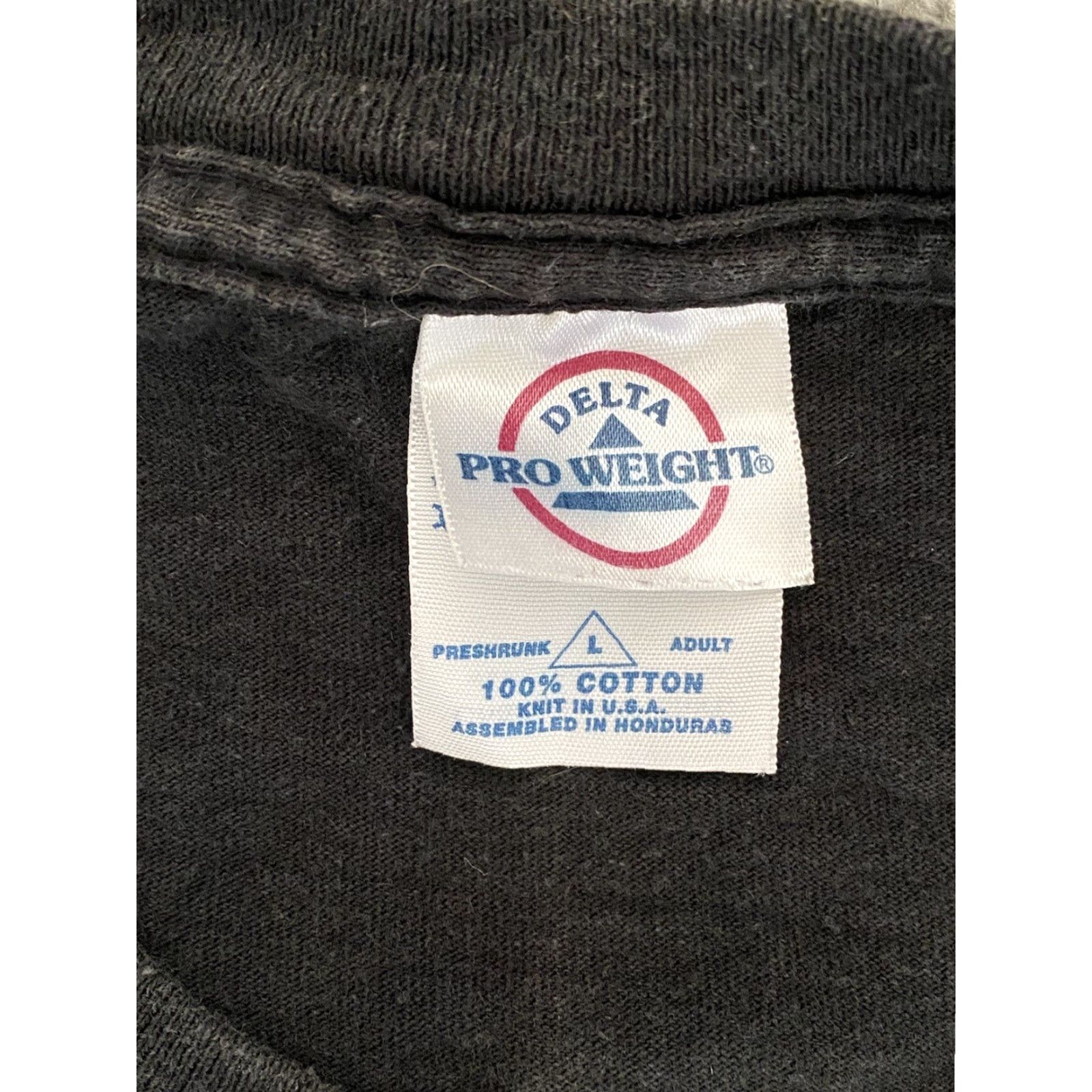 Delta VINTAGE Delta Pro Weight Shirt Long Sleeve Mens L Black Styx Cyclorama Size US L / EU 52-54 / 3 - 7 Thumbnail