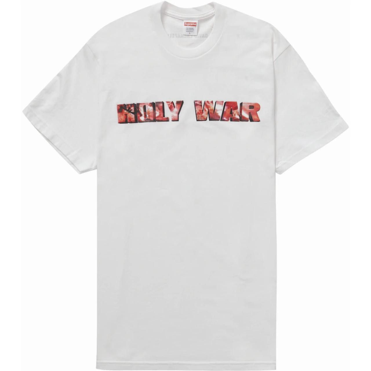 Supreme Supreme Holy War Tee - White Size US XXL / EU 58 / 5 - 1 Thumbnail