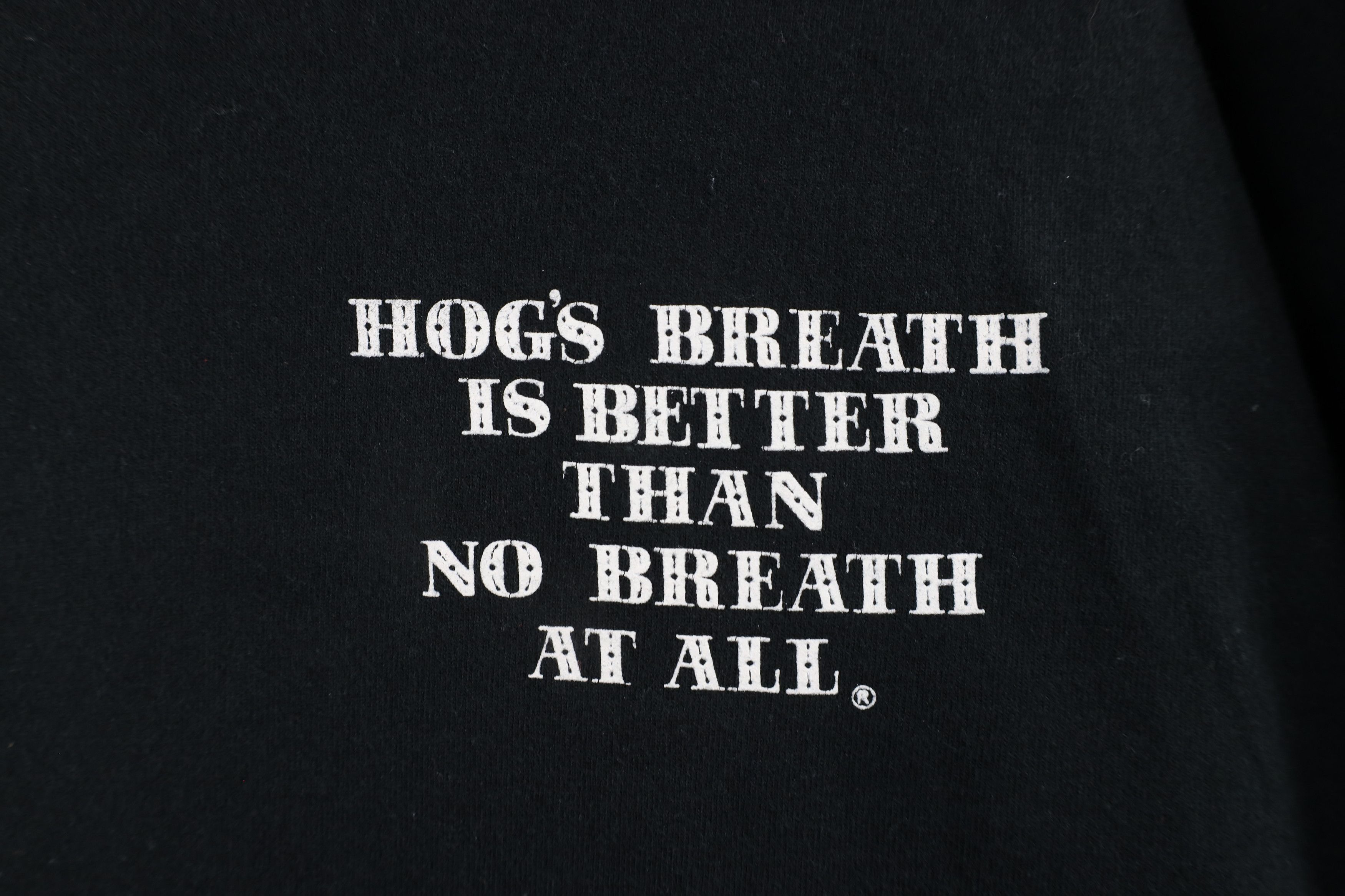 Vintage Vintage Spell Out Hogs Breath Saloon Short Sleeve T-Shirt Size US XL / EU 56 / 4 - 4 Thumbnail