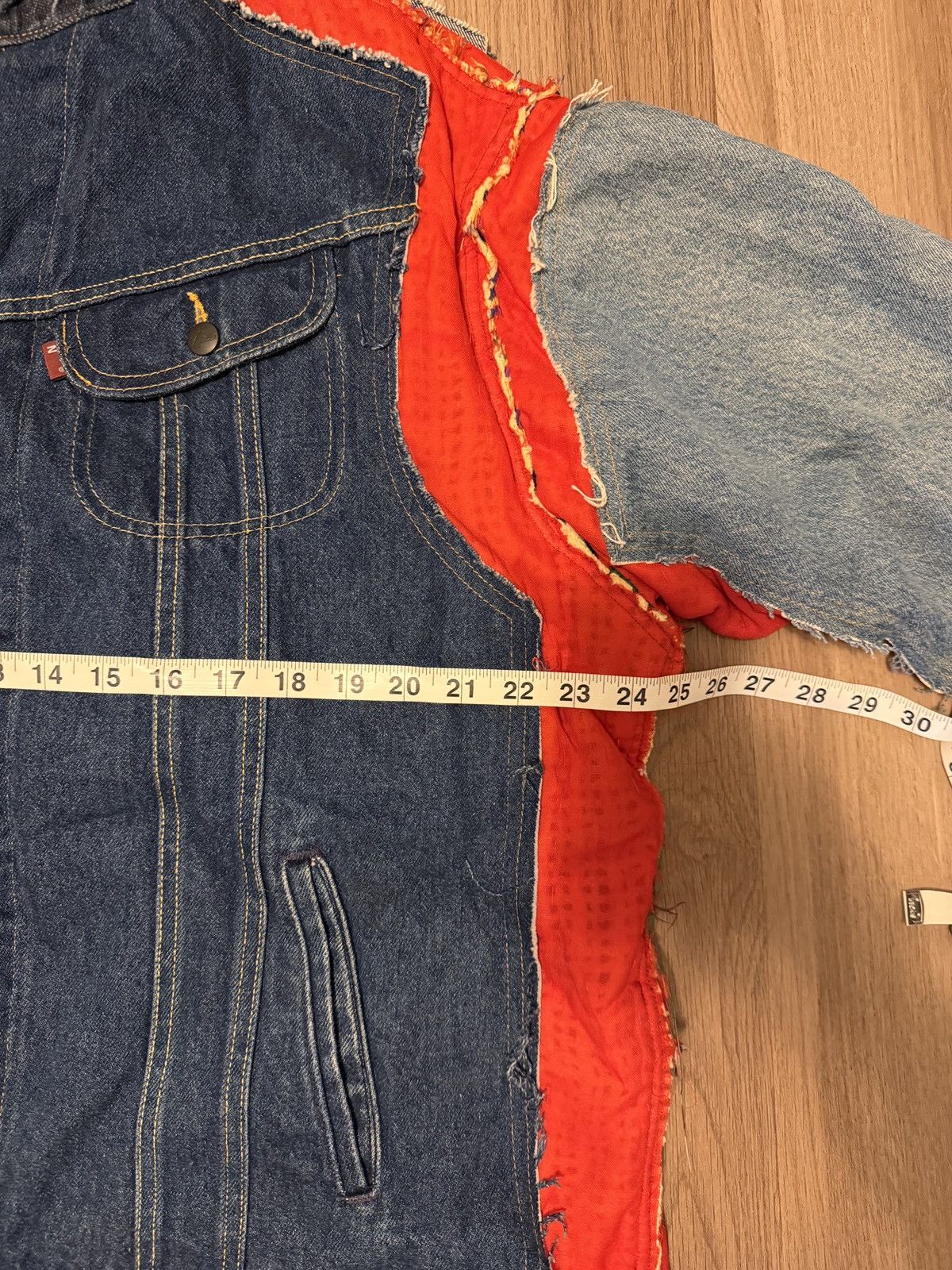 Needles Needles Rebuild Reversible Denim Jacket Size US L / EU 52-54 / 3 - 7 Thumbnail