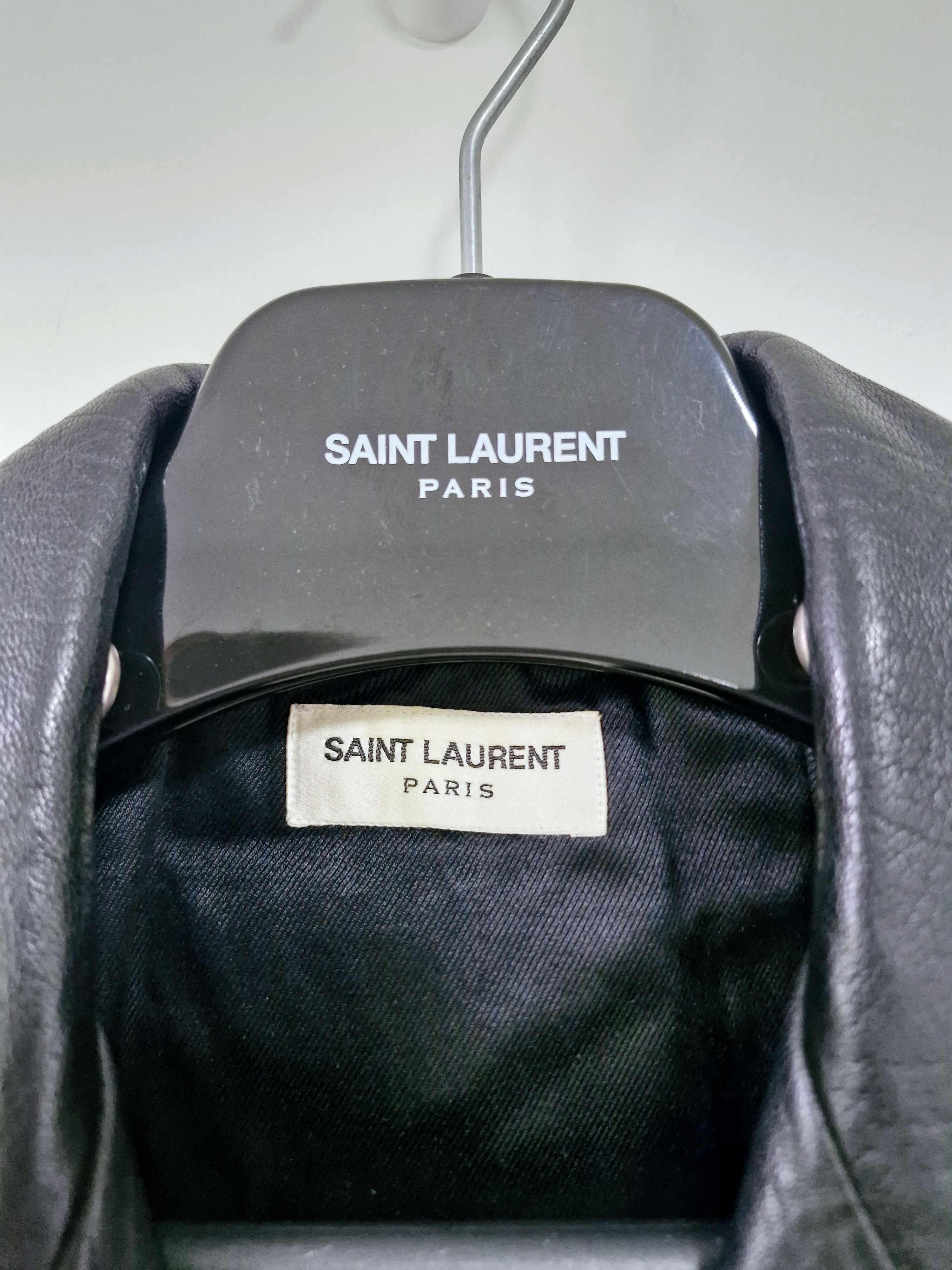Saint Laurent Paris FW15 Saint Laurent Paris D-ring Leather Jacket Size US XXS / EU 40 - 5 Thumbnail