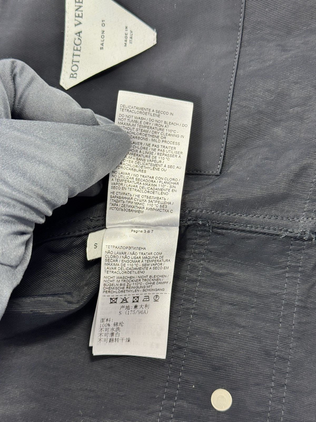 Bottega Veneta Multi-Zip Technical Oversized Nylon Jacket by Daniel Lee Size US L / EU 52-54 / 3 - 8 Thumbnail