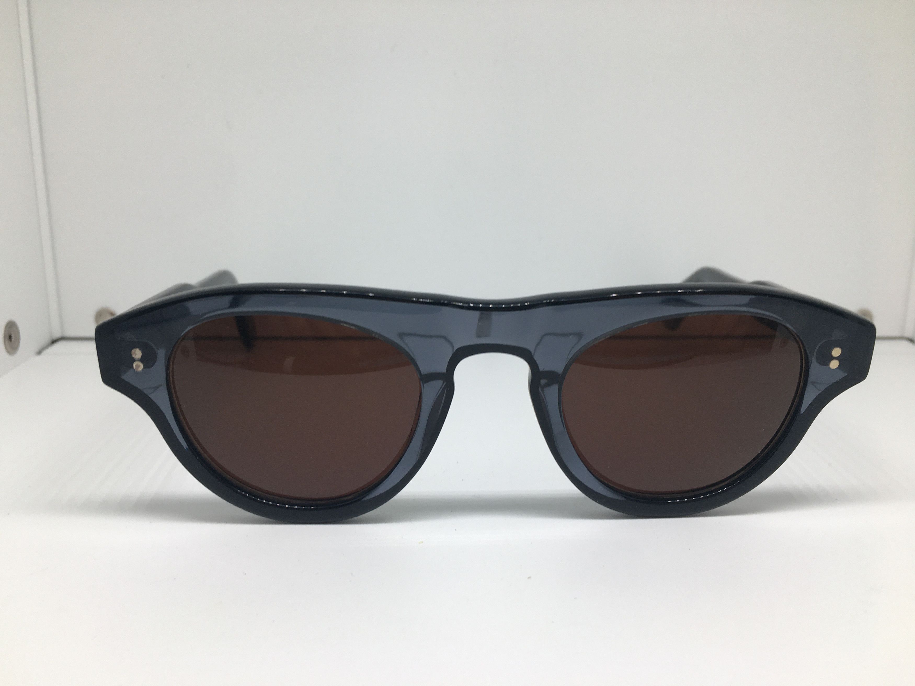 Other JL Arthur Clear Blue Acetate Sunglasses Frame Size ONE SIZE - 1 Thumbnail