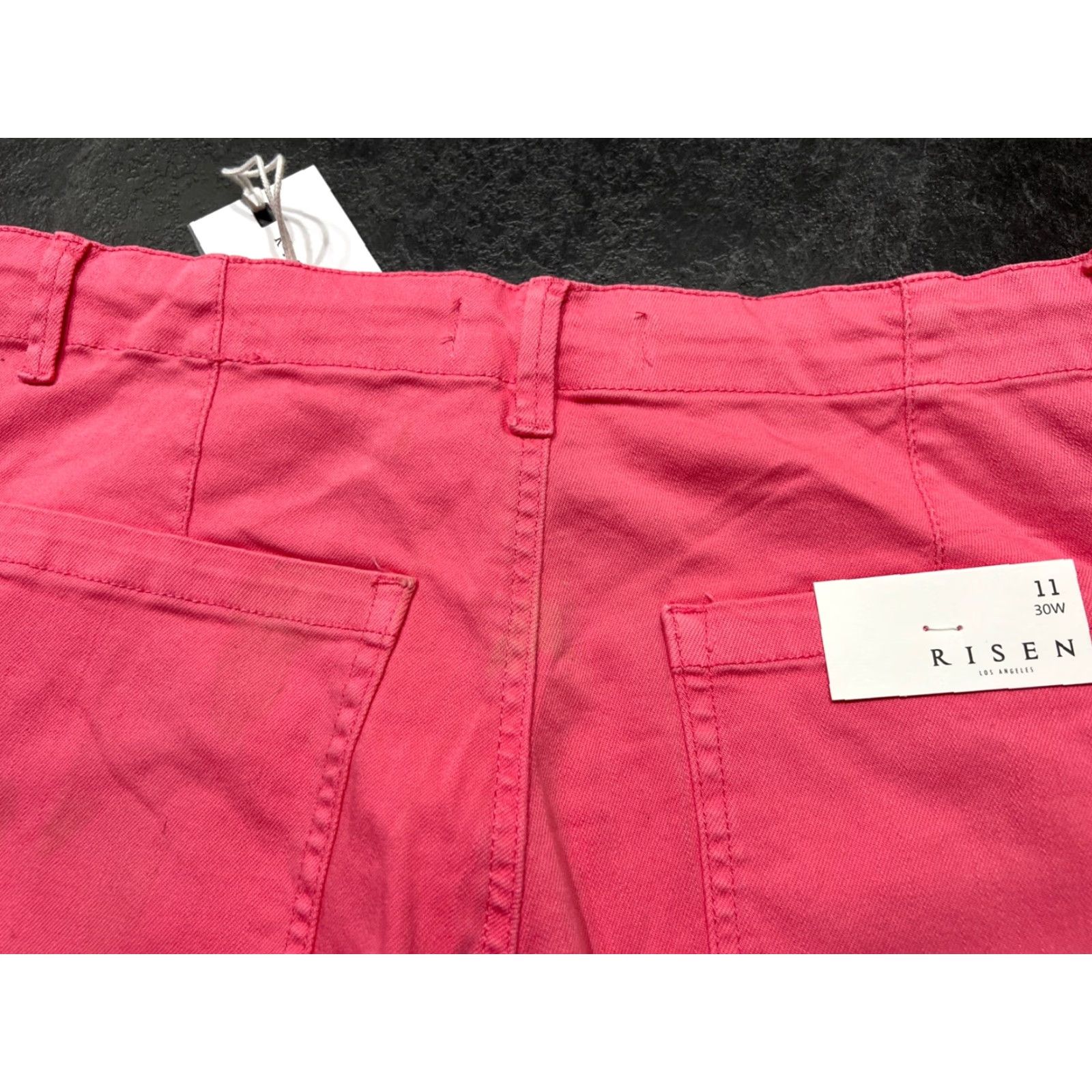 Pinko VINTAGE Risen Women's Pink Tapered Jeans Regular Size 11/30 Pants Size 32" / US 10 / IT 46 - 4 Thumbnail