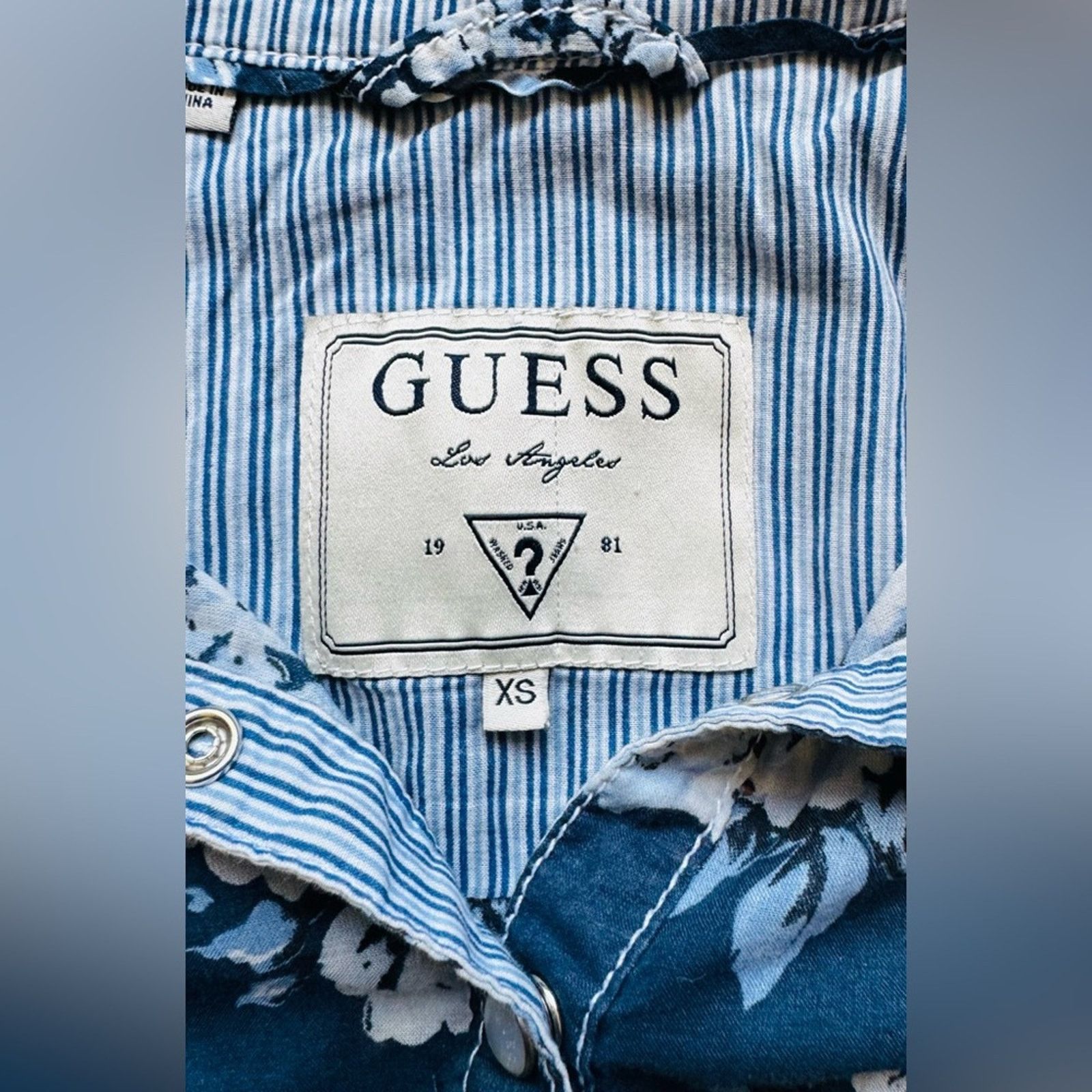 Guess GUESS FLORAL BUTTON DOWN Size XS / US 0-2 / IT 36-38 - 4 Thumbnail