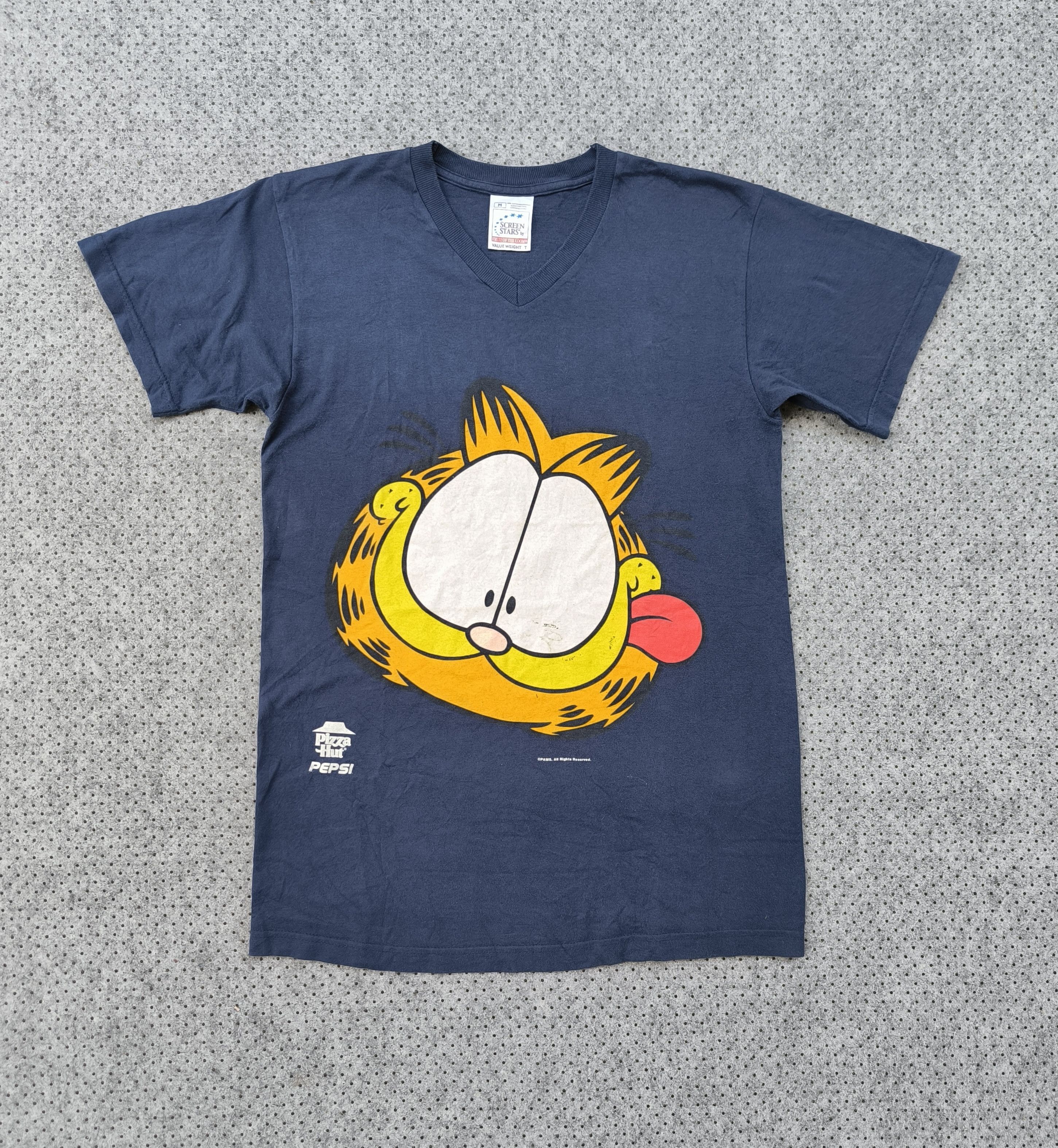 Vintage Vtg 90's GARFIELD Paws Screen Stars tee Size US S / EU 44-46 / 1 - 1 Thumbnail
