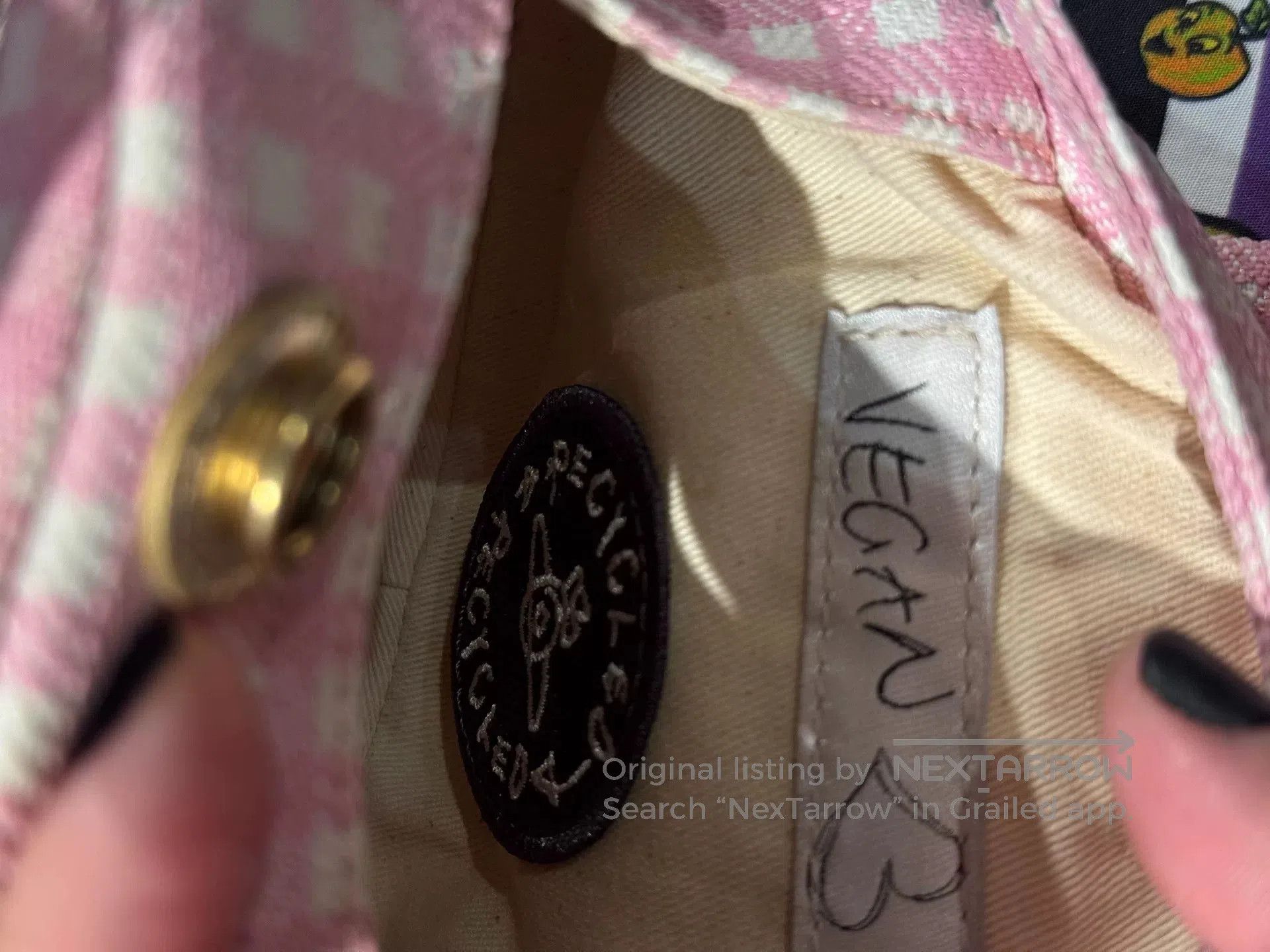 Vivienne Westwood Vivienne Westwood Pink Check Mini Bowling Bag. Size ONE SIZE - 5 Thumbnail