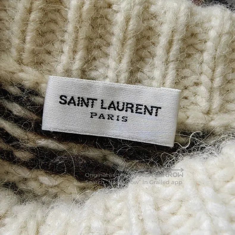 Saint Laurent Paris Saint Laurent Paris 13fw Christmas Sweater. Size US M / EU 48-50 / 2 - 3 Thumbnail