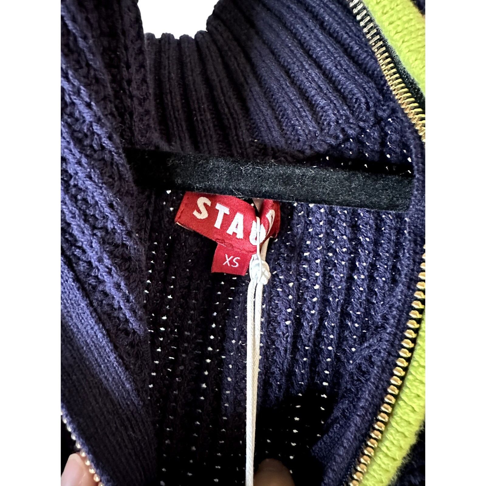 Staud STAUD Hampton Sweater in Navy XS Size XS / US 0-2 / IT 36-38 - 3 Thumbnail