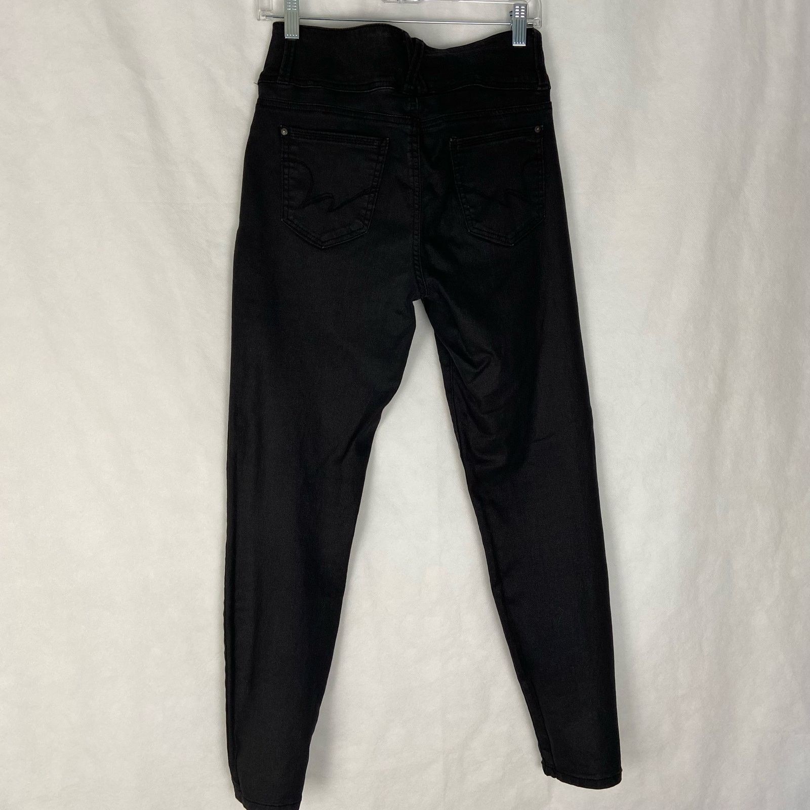 Other Wallflower Shimmer Black Jeans Size 11 Size 30" / US 8 / IT 44 - 6 Thumbnail