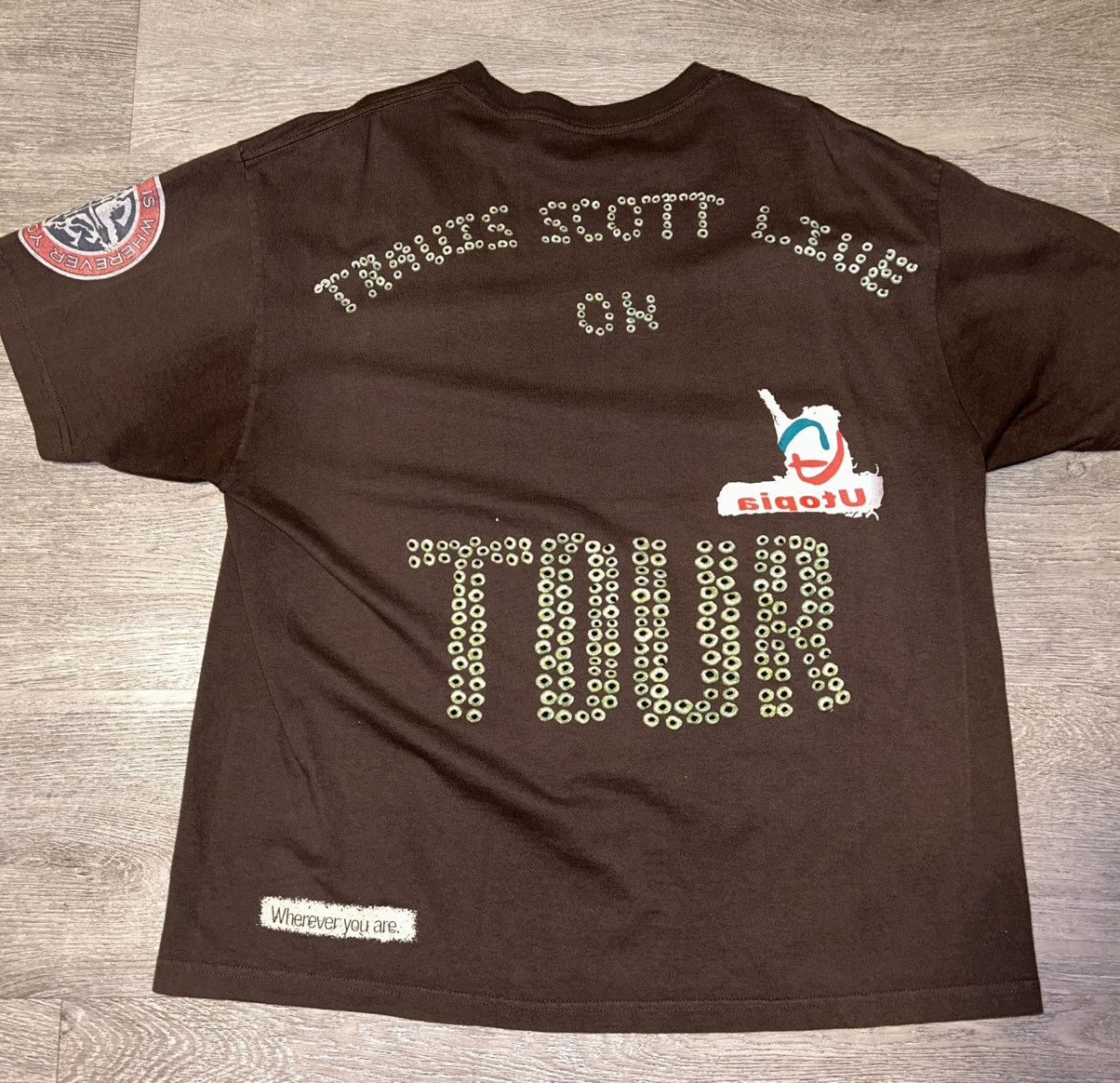 Travis Scott Circus Maximus Tour T-Shirt Size US XL / EU 56 / 4 - 2 Thumbnail