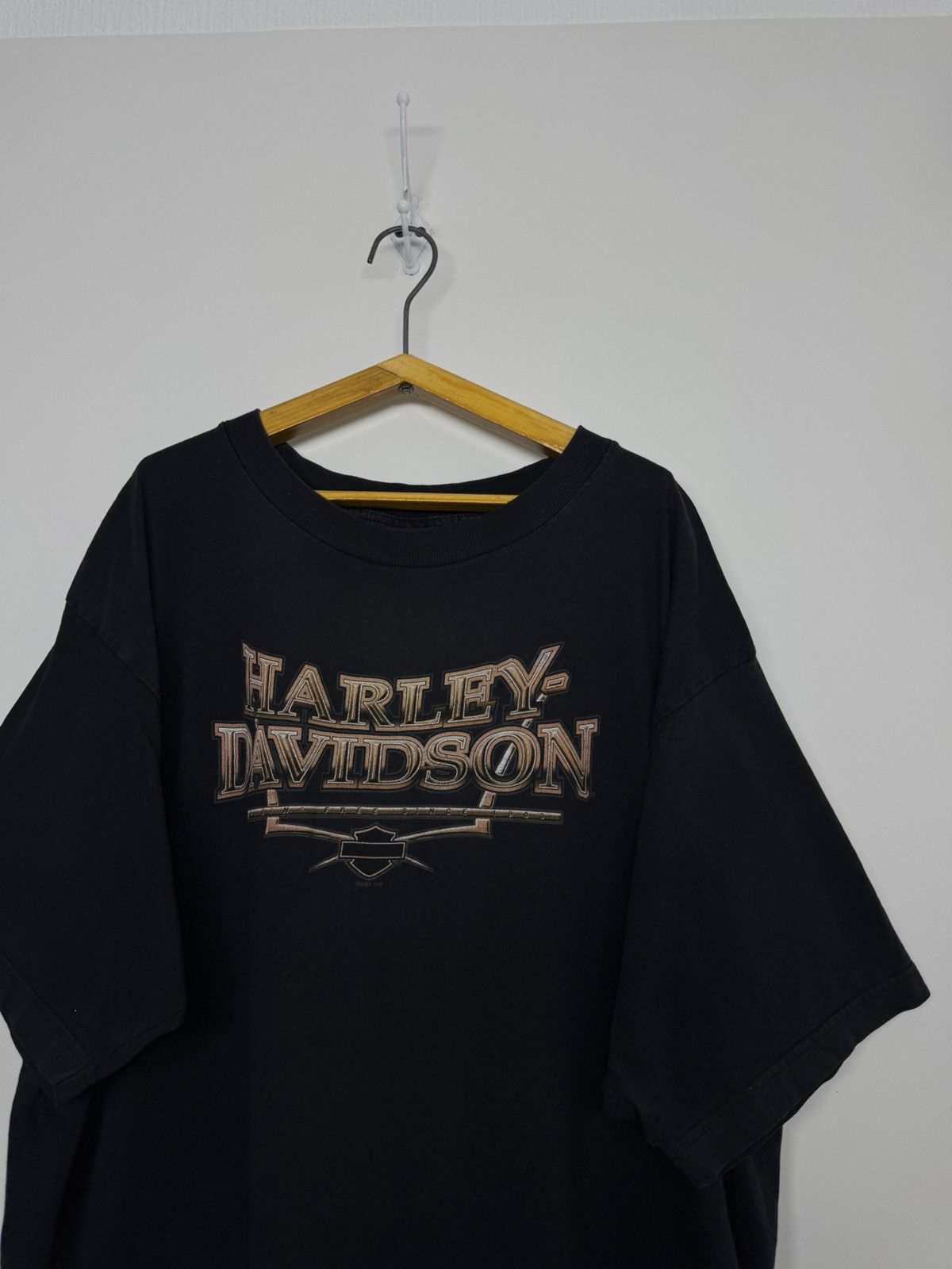 Harley Davidson Vintage Moto Biker Grunge Harley Davidson T-shirt Y2K Size US XXL / EU 58 / 5 - 7 Thumbnail