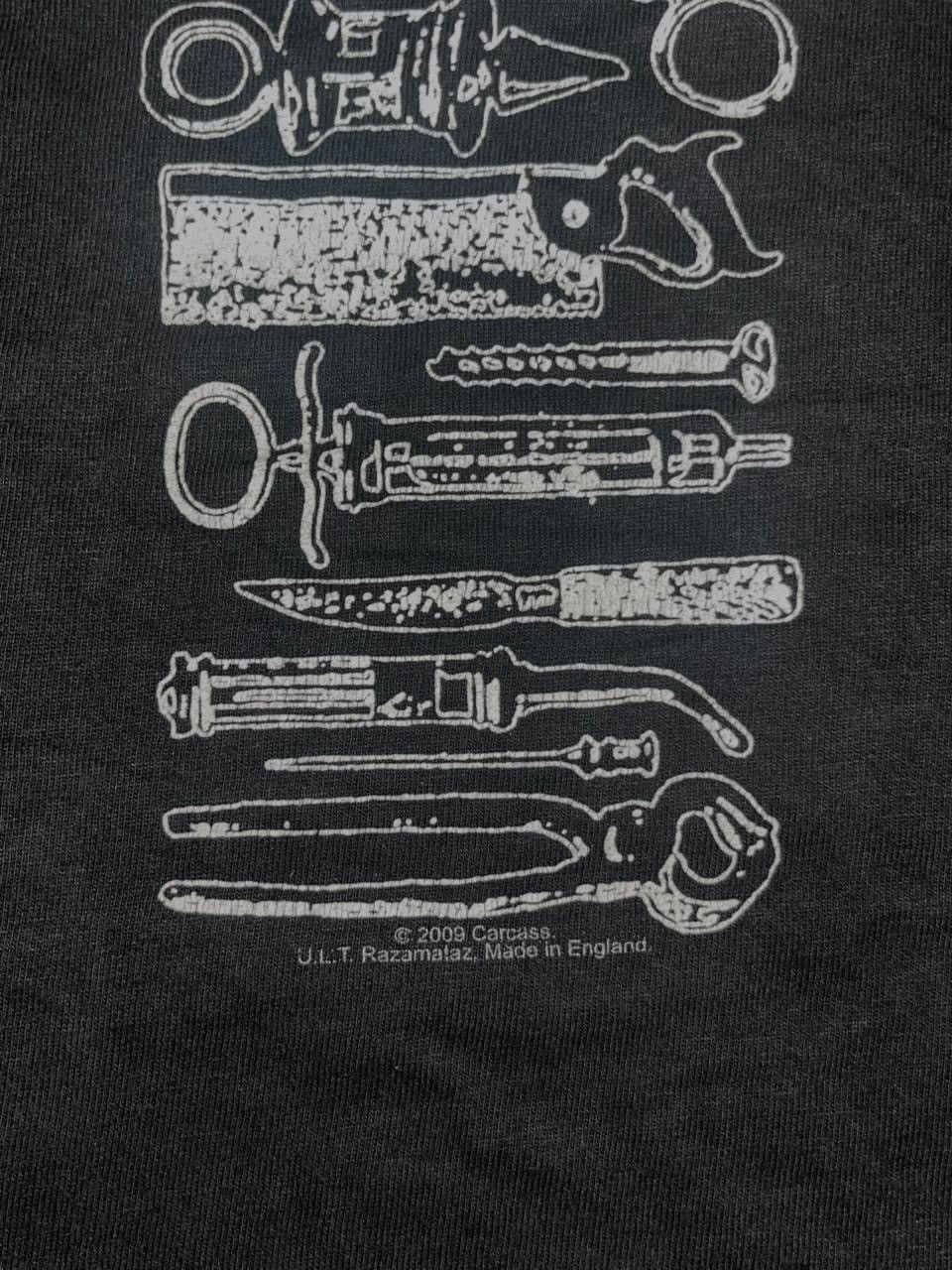 Vintage Vintage T-shirt Carcass 2009 Size US L / EU 52-54 / 3 - 3 Thumbnail