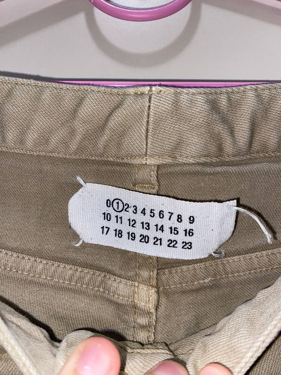 Maison Margiela !QUICK SALE! Margiela Line 1 Beige Stretchy Jeans Size US 30 / EU 46 - 18 Thumbnail