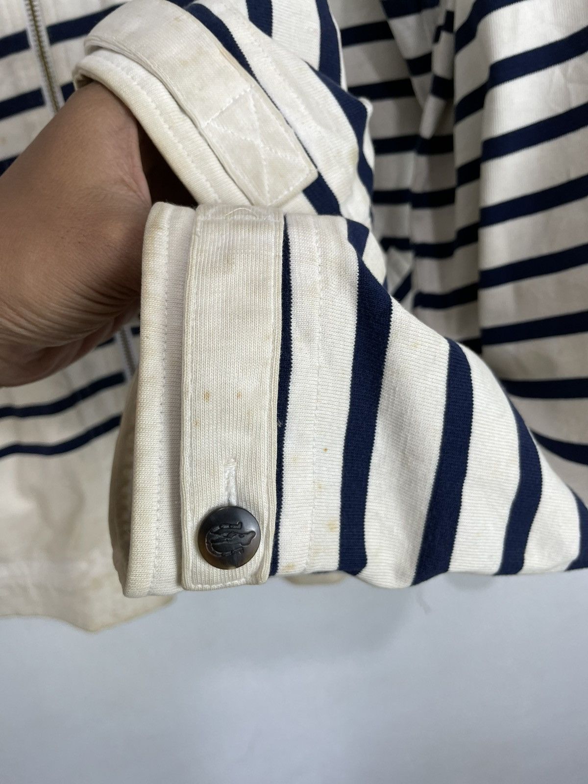 Hysteric Glamour Rare Hysteric Glamour Zip Hoodie Prisoner Striped Size US L / EU 52-54 / 3 - 5 Thumbnail