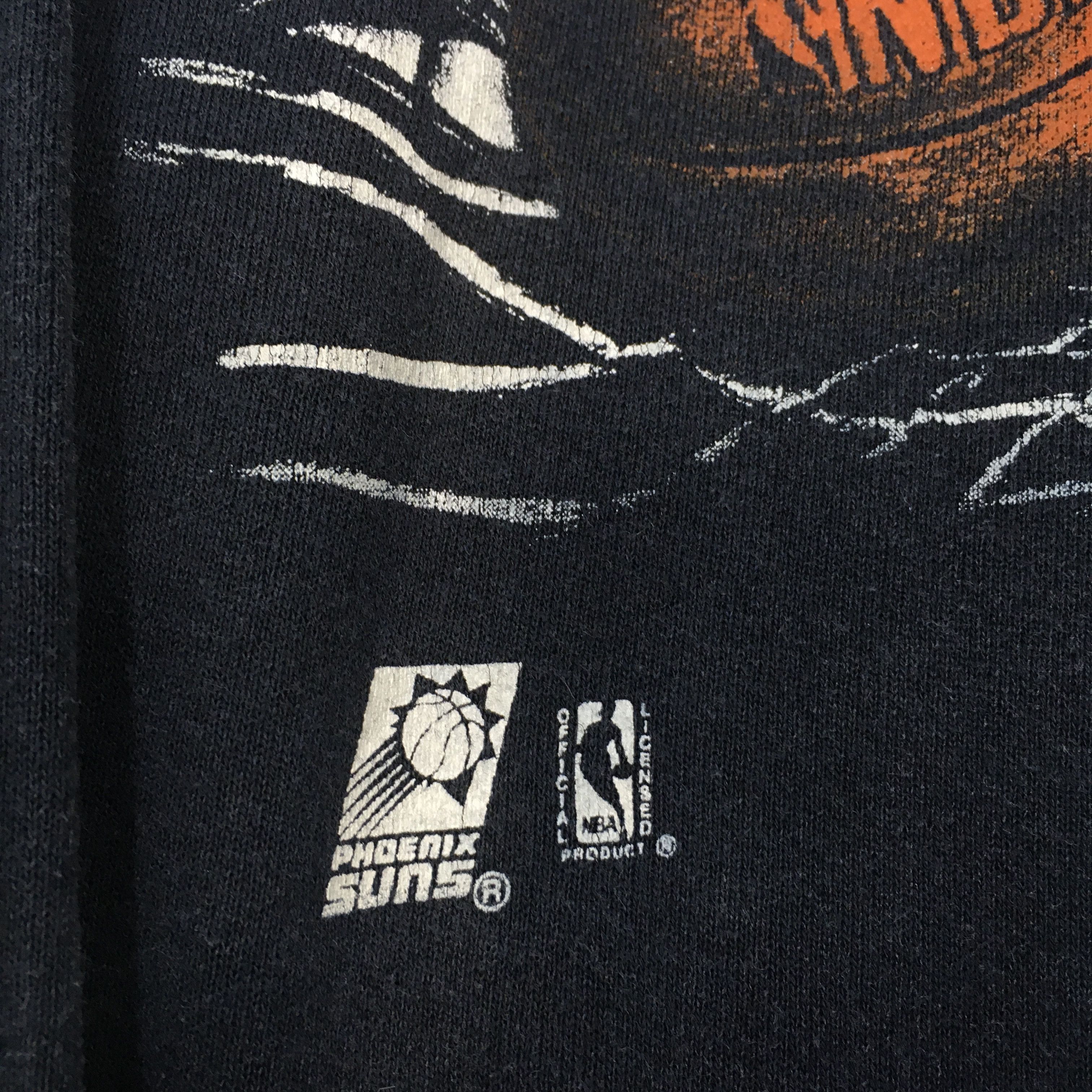 NBA × Nutmeg × Vintage Vintage 90s Phoenix Suns NBA Sweatshirt Large Size US L / EU 52-54 / 3 - 5 Thumbnail