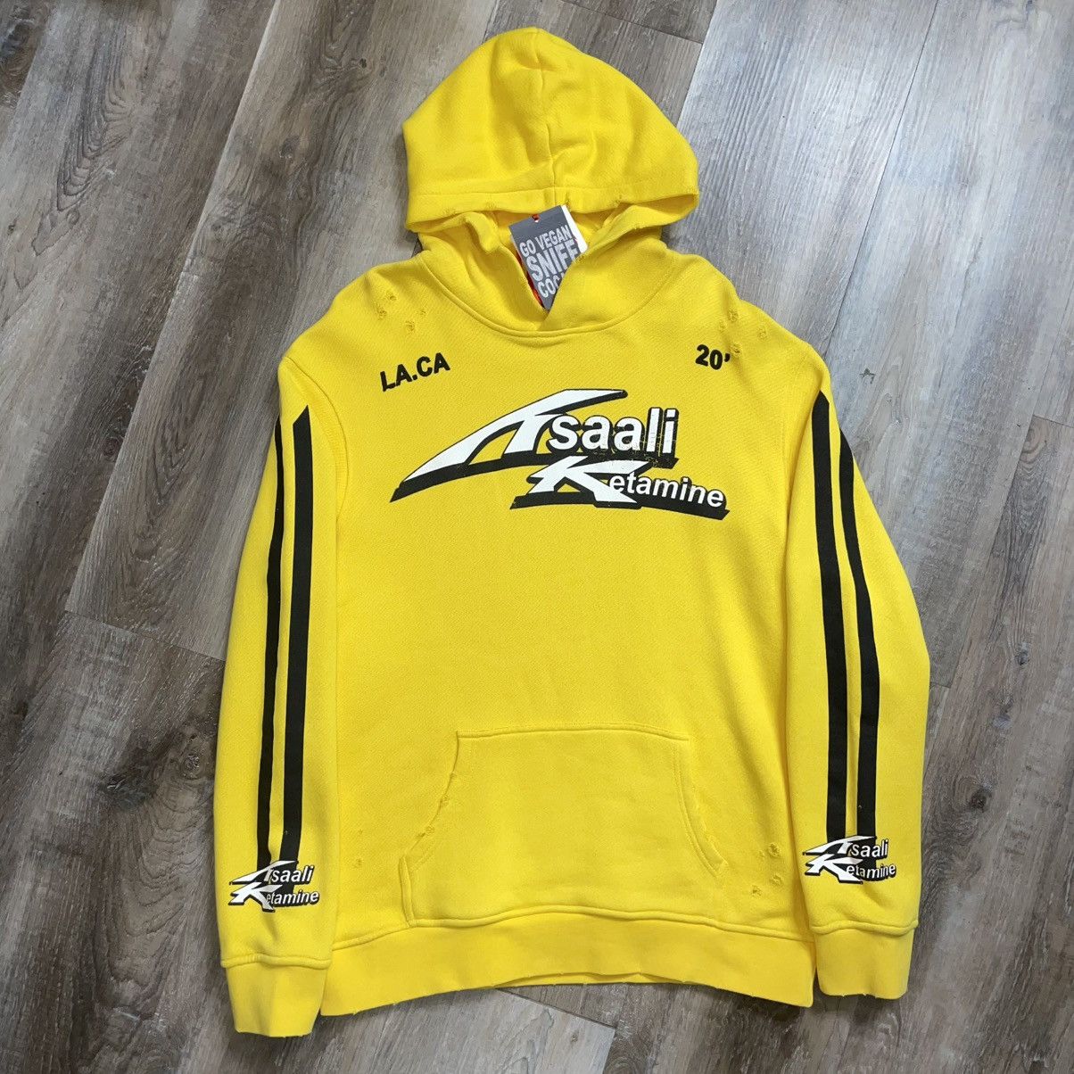 Asaali Asaali Ketamine Hoodie Pullover Sweater BNWT Mens XL NEW Size US XL / EU 56 / 4 - 1 Thumbnail