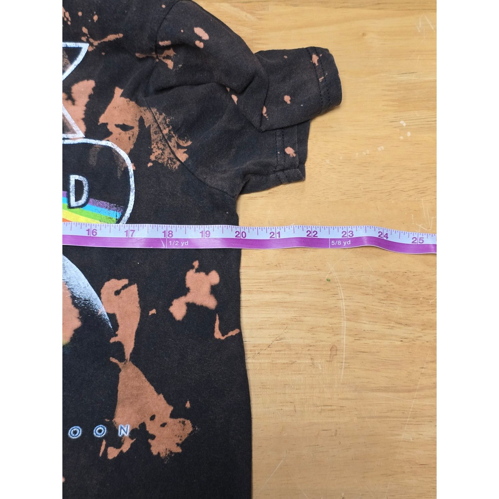 Pink Floyd Pink Floyd Shirt Dark Side of the Moon Bleached Band Medium Size US M / EU 48-50 / 2 - 6 Thumbnail