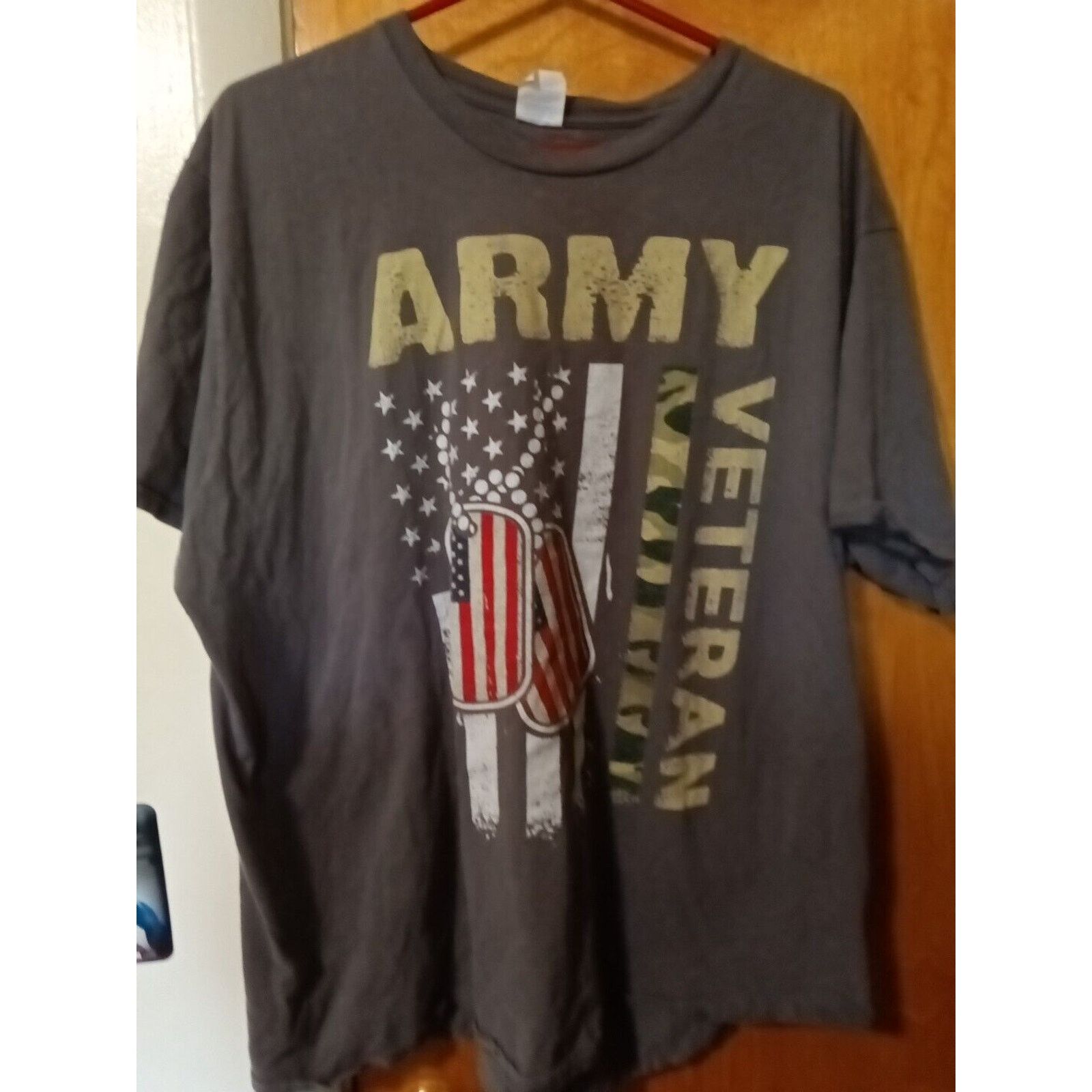 Other Port&Company Army Veteran Shirt Size 2xl Grey Short Sleeve Size US XXL / EU 58 / 5 - 1 Thumbnail