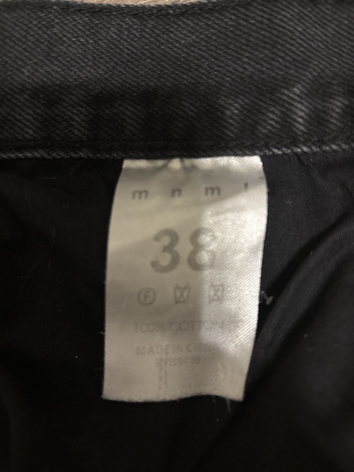 MNML MNML Straight denim Size 38 Black Size US 38 / EU 54 - 4 Thumbnail
