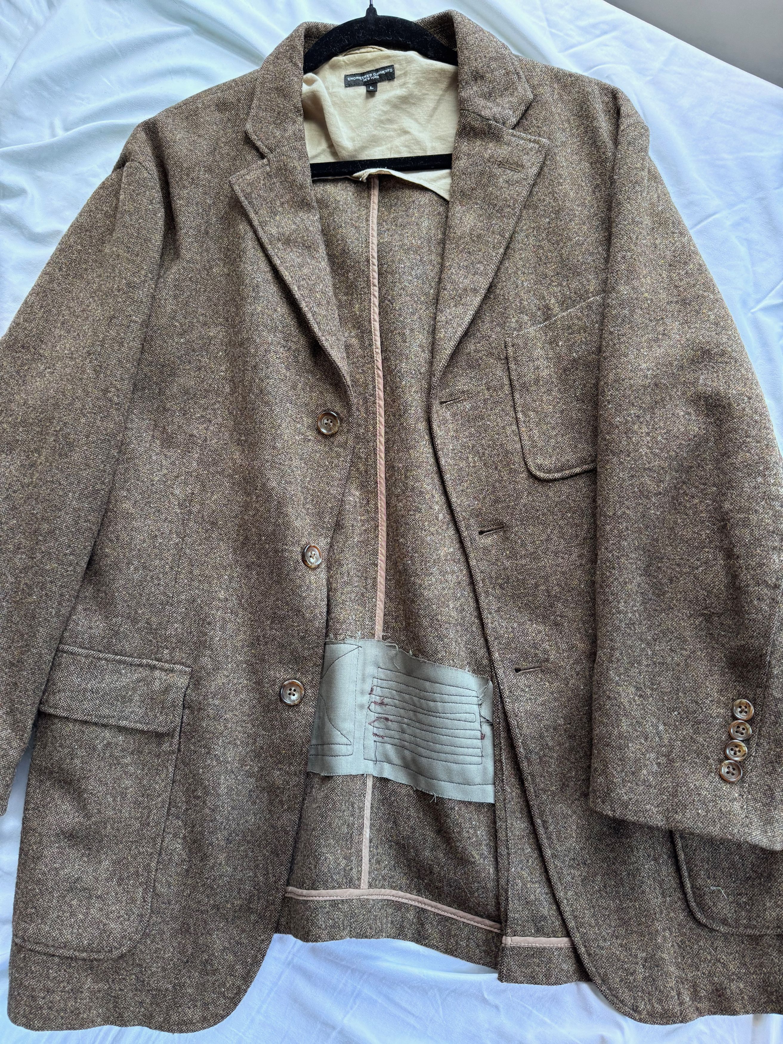 Engineered Garments 2015 Baker Jacket Wool Flannel Size US L / EU 52-54 / 3 - 8 Thumbnail