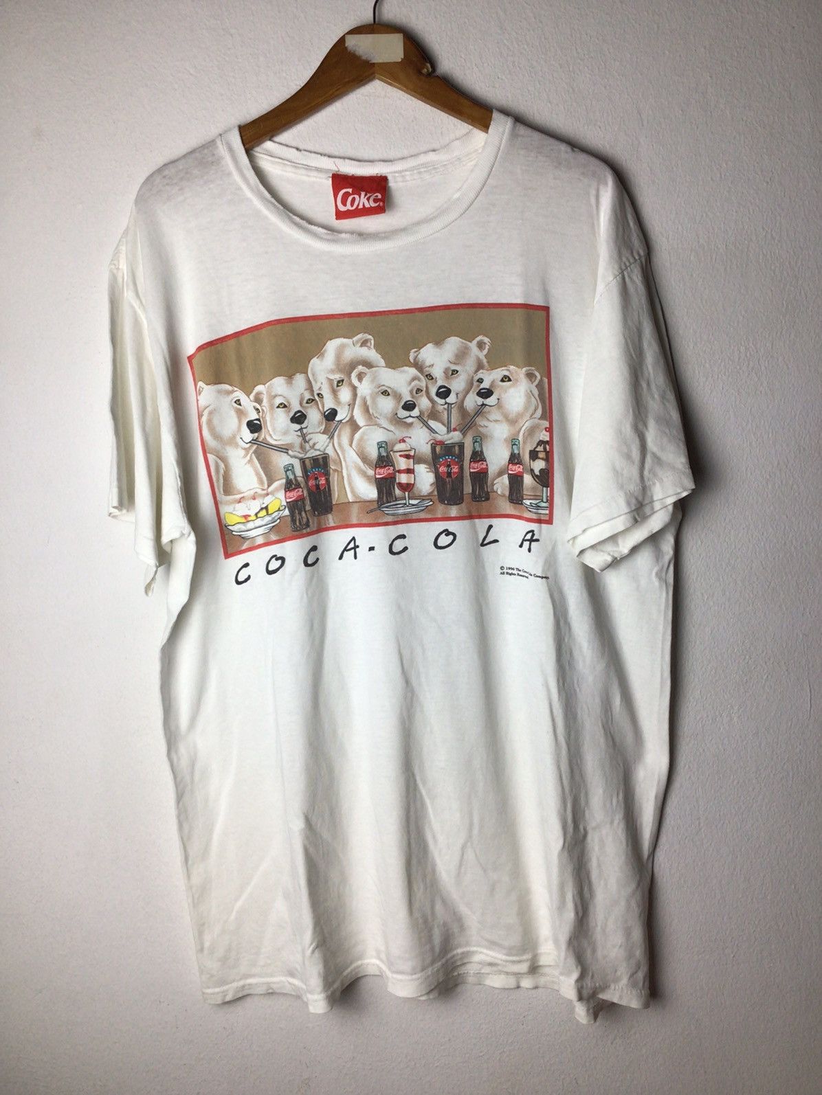 Coca Cola × Vintage Coke coca-cola bear 90's Size US XL / EU 56 / 4 - 1 Thumbnail