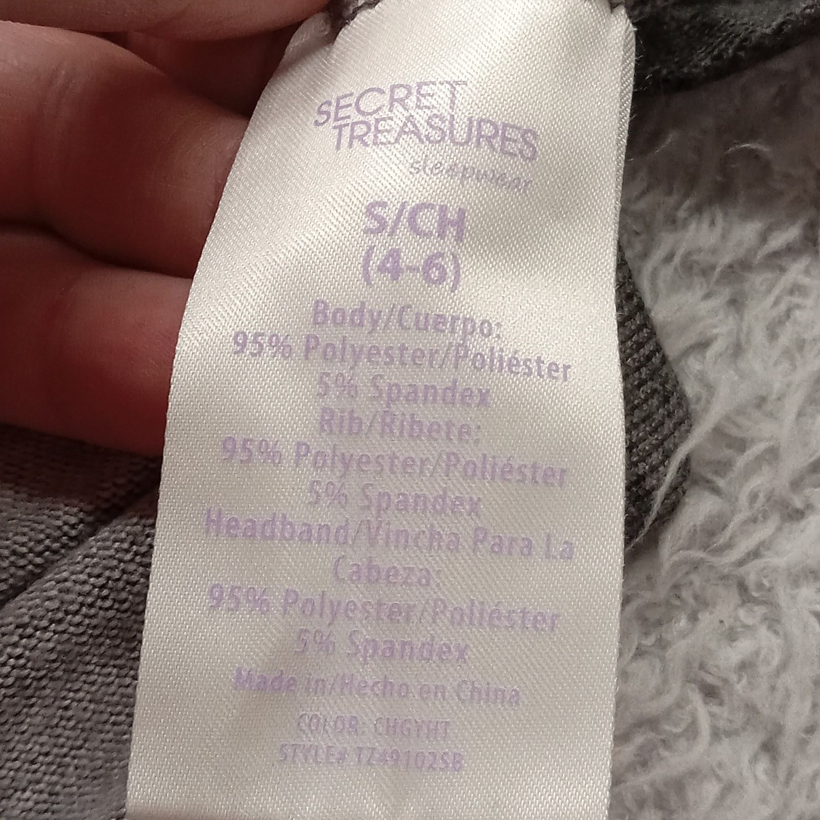 & Other Stories Secret Treasures Sleepwear Top S Women's Long Sleeve Gray Size S / US 4 / IT 40 - 5 Thumbnail