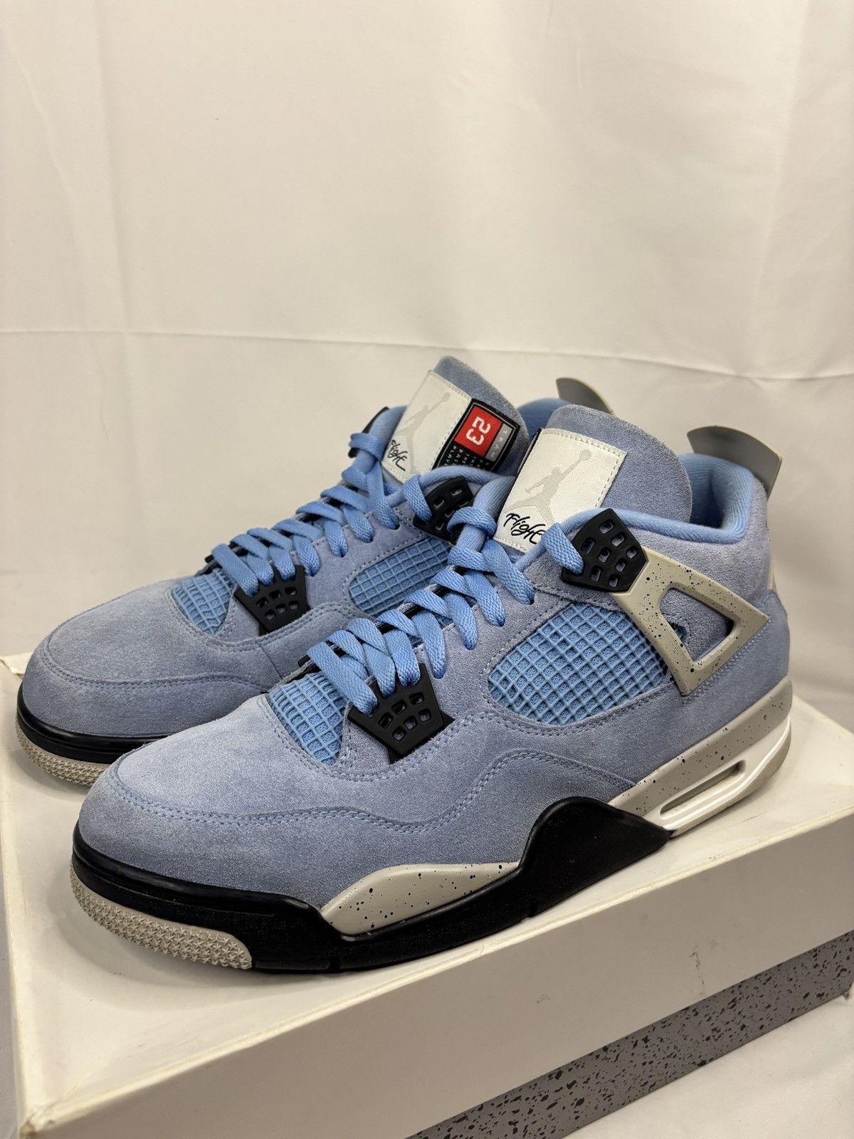 Nike Size 13 - Jordan 4 Retro Mid University Blue - OG ALL!!! Size US 13 / EU 46 - 3 Thumbnail