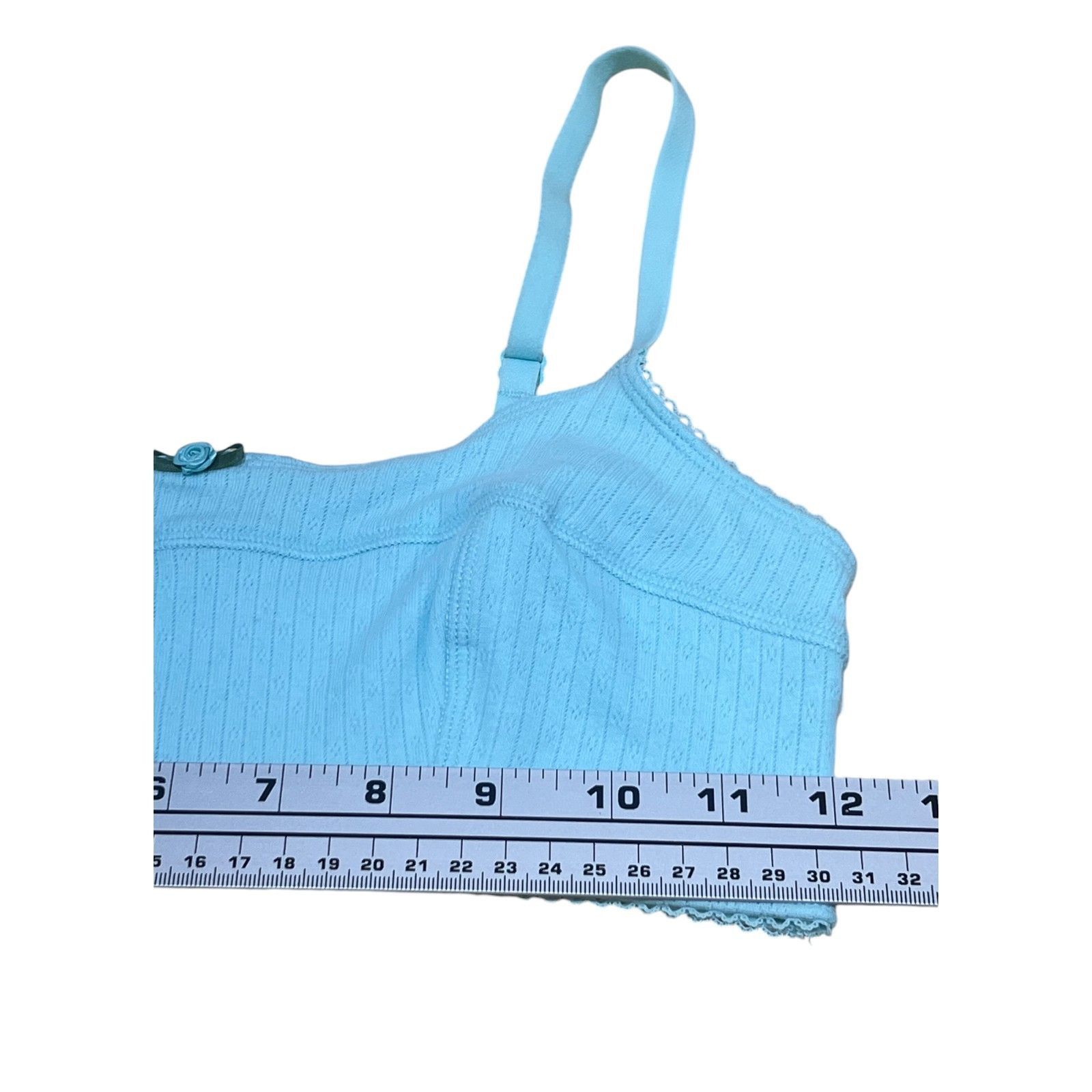 Other Colsie - Women's Bra - Light Blue - Small Size ONE SIZE - 3 Thumbnail