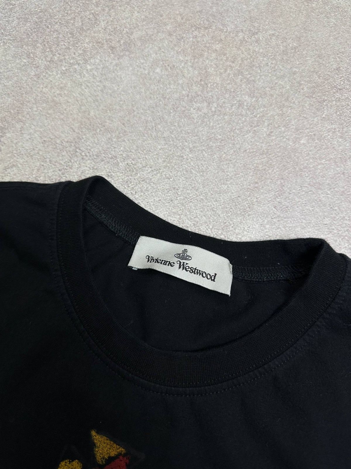 Vivienne Westwood Vivienne Westwood Orb Saturn Big Logo T-shirt L Size US L / EU 52-54 / 3 - 4 Thumbnail