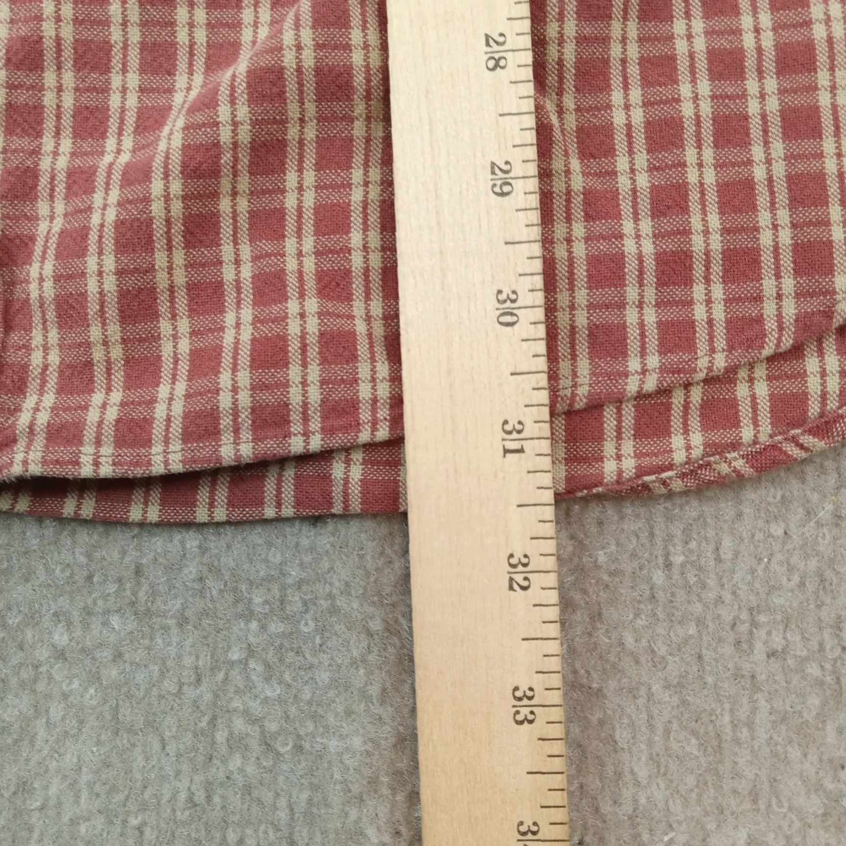 Abercrombie & Fitch Abercrombie & Fitch Flannel Shirt Men Medium Red Plaid Long Sleeve Button-Up Cotton Size US M / EU 48-50 / 2 - 3 Thumbnail