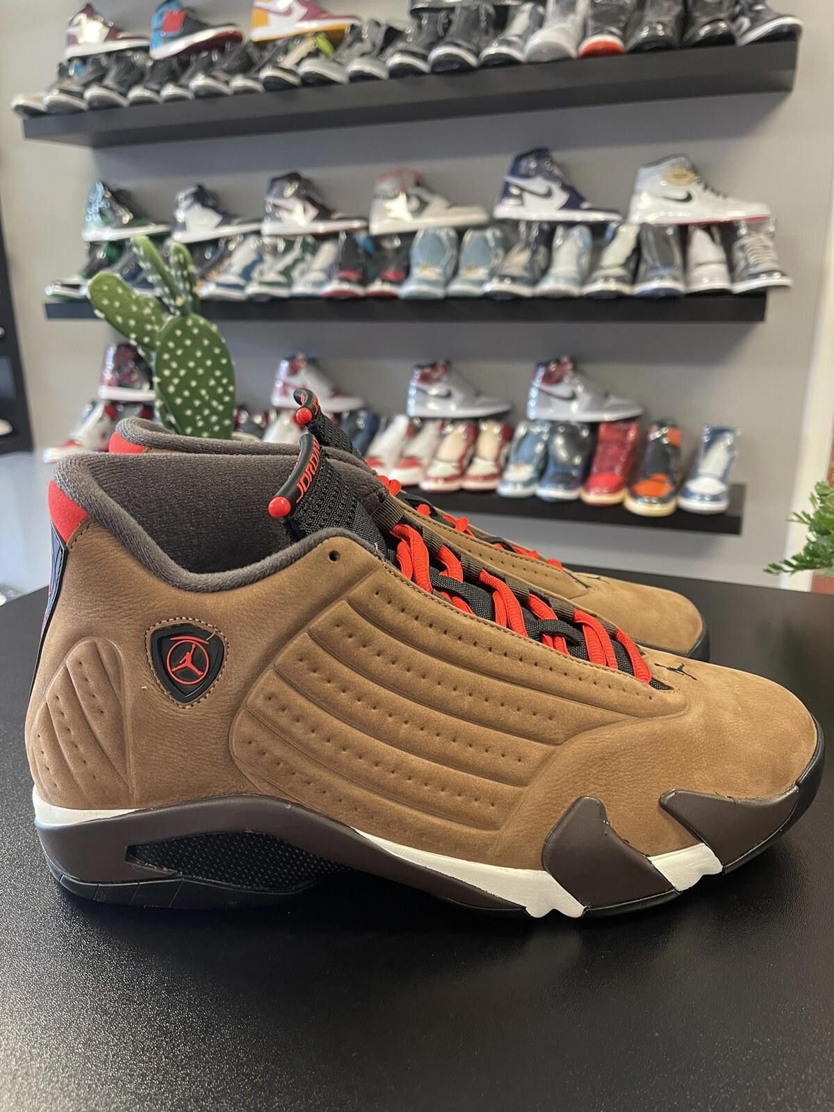 Jordan Brand Nike Air Jordan 14 Retro Winterized Archaeo Brown Size 11.5 Size US 11.5 / EU 44-45 - 3 Thumbnail