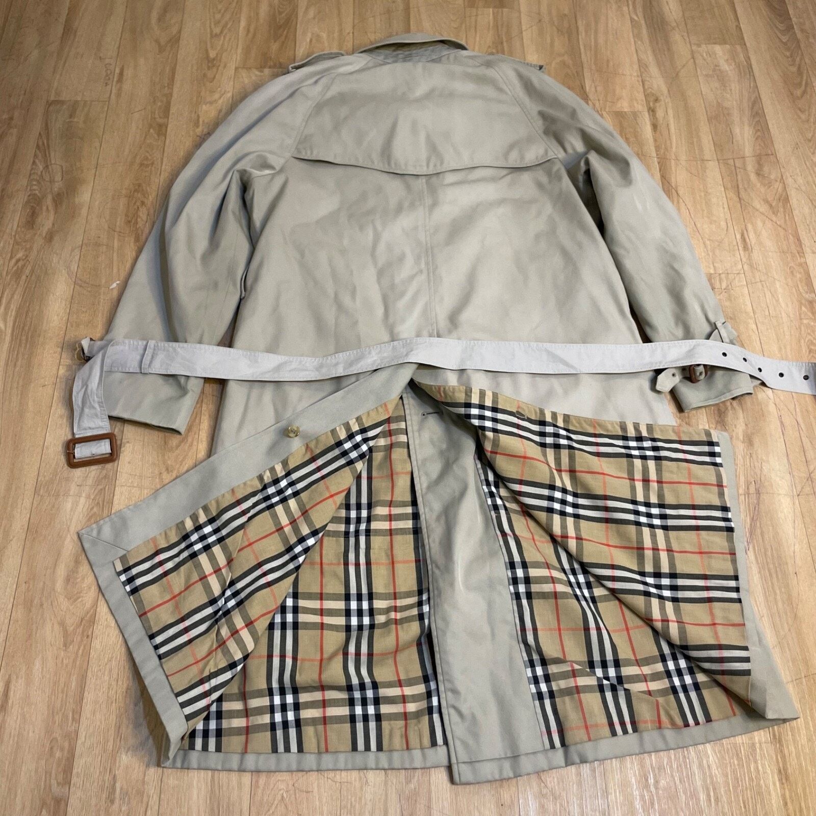 Burberry Burberry Trench Coat Nova Check Vintage made in england Size US M / EU 48-50 / 2 - 13 Thumbnail
