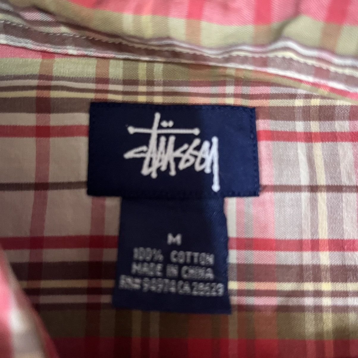 Stussy Stussy plaid shirt button up Size US M / EU 48-50 / 2 - 6 Thumbnail