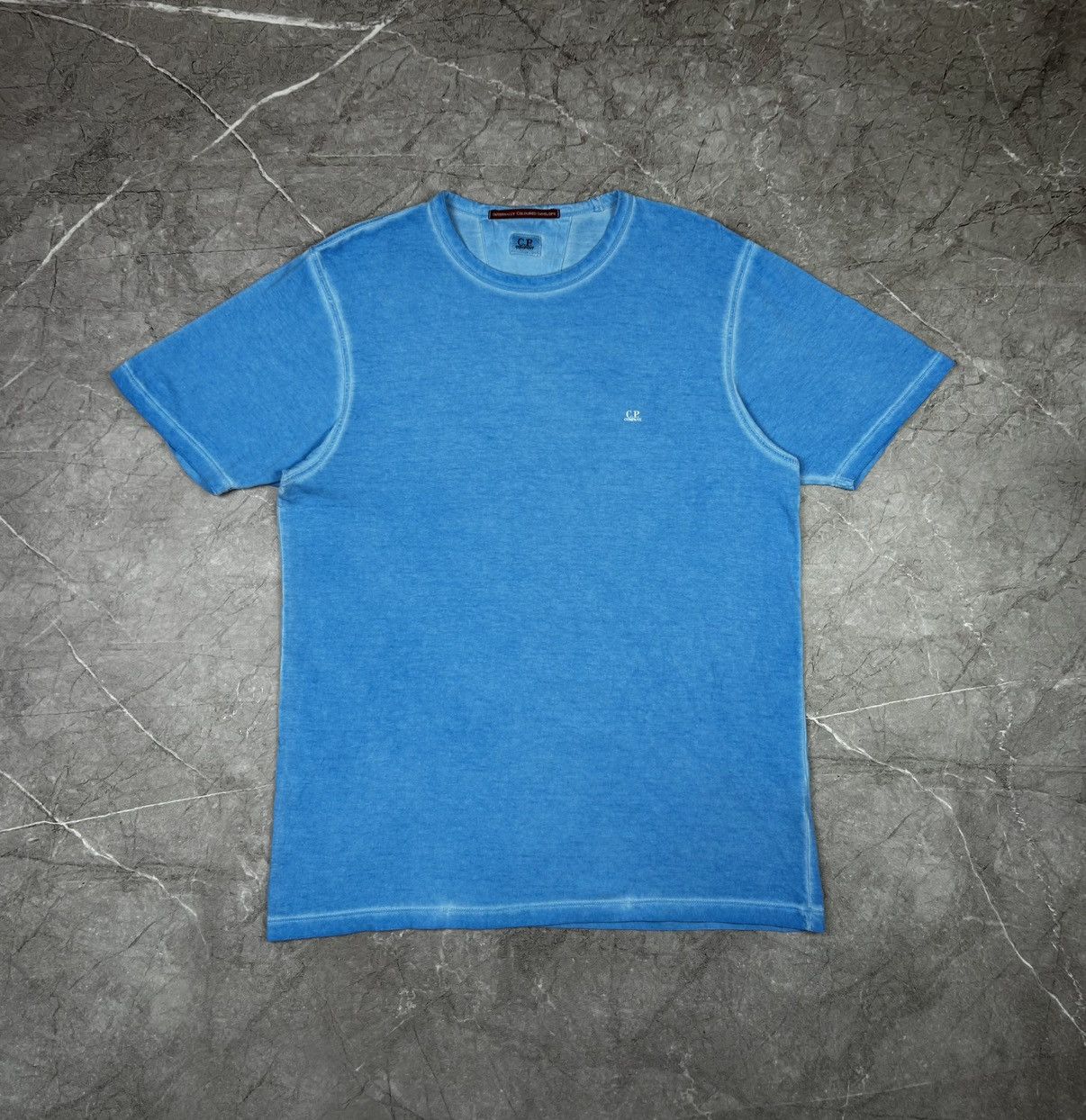 C.P. Company × Vintage C.P Company T-shirt baby blue small logo Size US XL / EU 56 / 4 - 1 Thumbnail