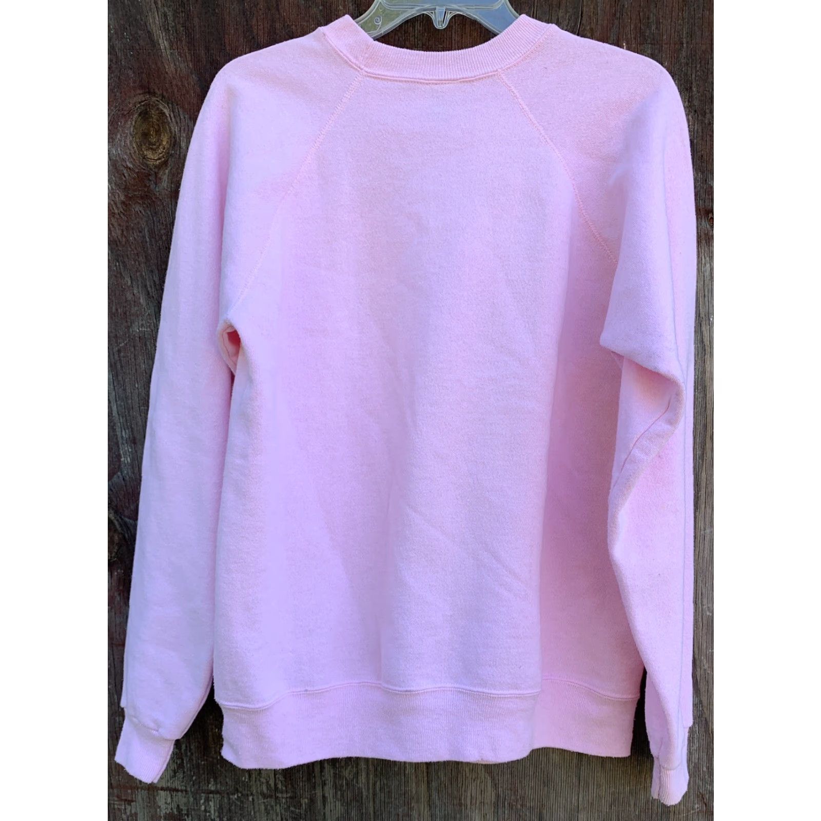 Hanes VINTAGE Hanes Kapalua Maui Graphic Sweatshirt Pullover Raglan Pink Aloha Hawaii Size L Mens Women? (Wait) Size US L / EU 52-54 / 3 - 3 Thumbnail