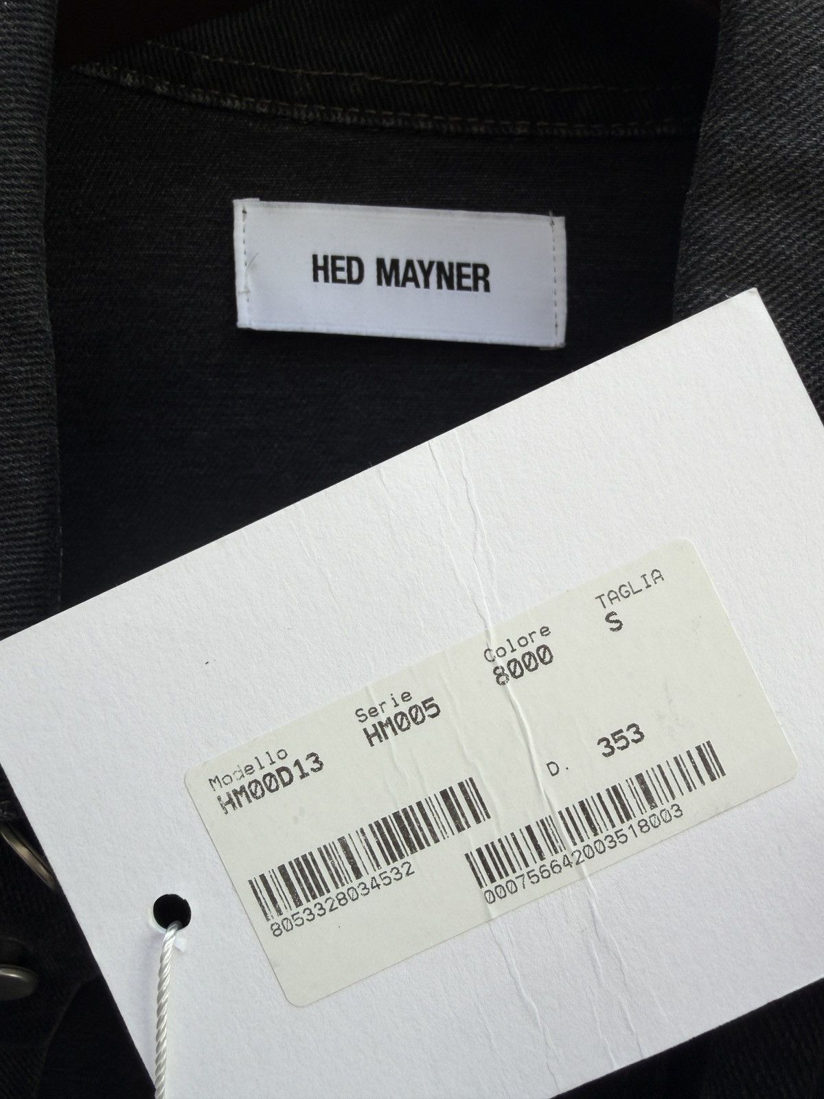 Hed Mayner Hed Mayner Black Distressed Denim Shirt Jacket Size US S / EU 44-46 / 1 - 5 Thumbnail