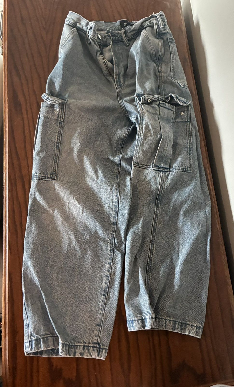 H&M “H&M Baggy Fit pants – Oversized Coupe / Y2K Streetwear” Size US 28 / EU 44 - 1 Thumbnail