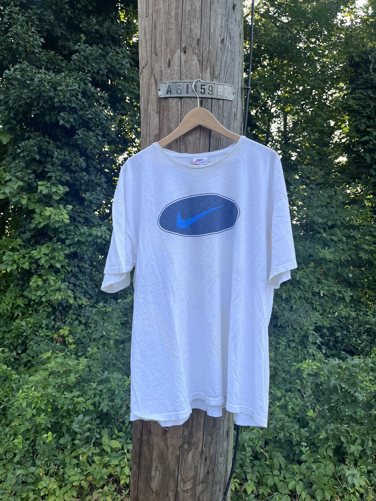 Nike × Vintage Vintage NIKE tee Size US XL / EU 56 / 4 - 2 Thumbnail