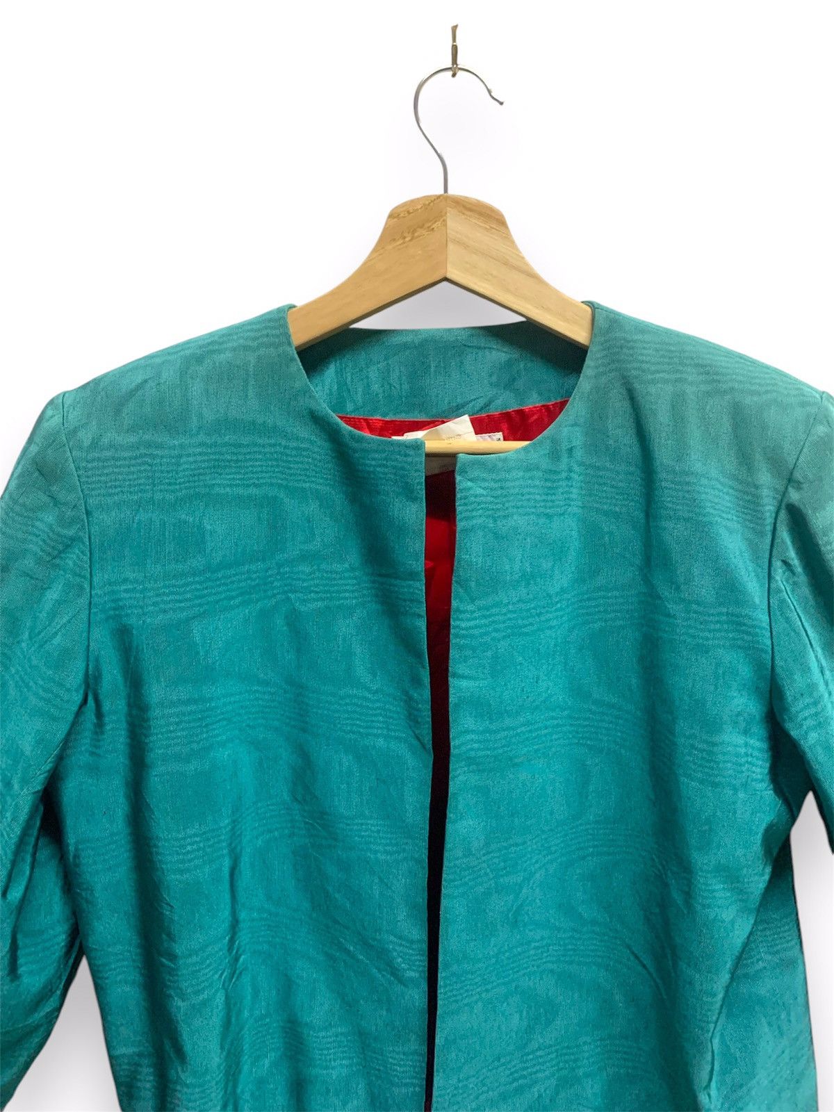 Vintage × Yves Saint Laurent Vintage Yves Saint Lauren Crop Top Blazzer coat Size S / US 4 / IT 40 - 2 Thumbnail