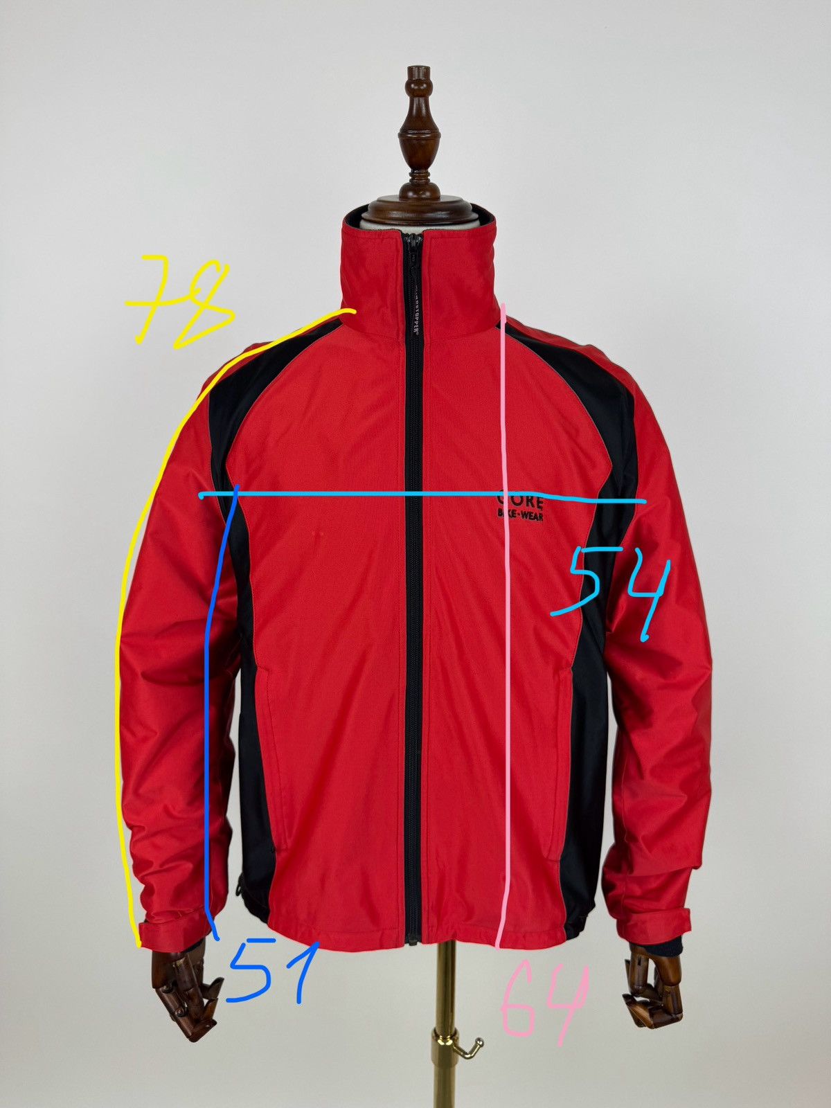 GOREWEAR Gore Bike Wear Windstopper cycling jacket Mens size M Size US M / EU 48-50 / 2 - 15 Thumbnail